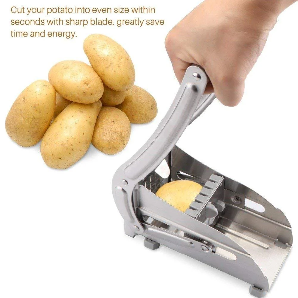 French Fries & Potato Chips Cutter Machine with Blade - Image 4