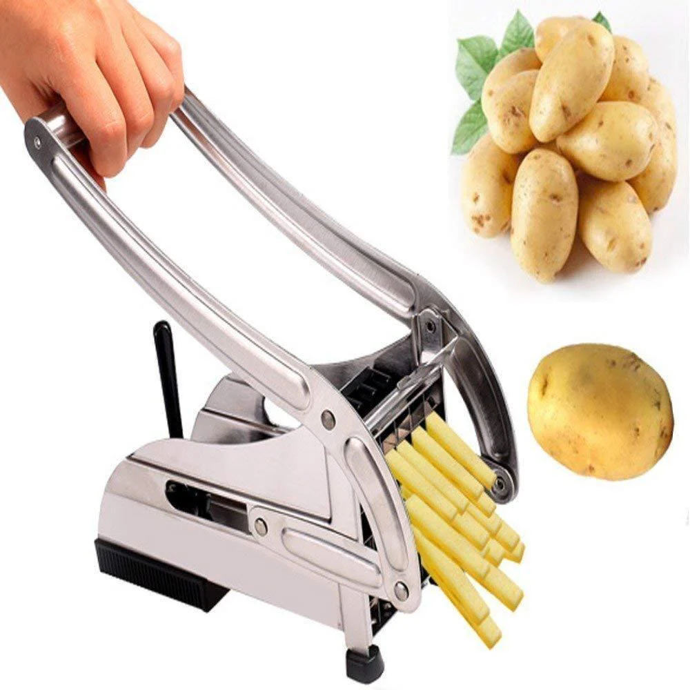 French Fries & Potato Chips Cutter Machine with Blade - Image 6