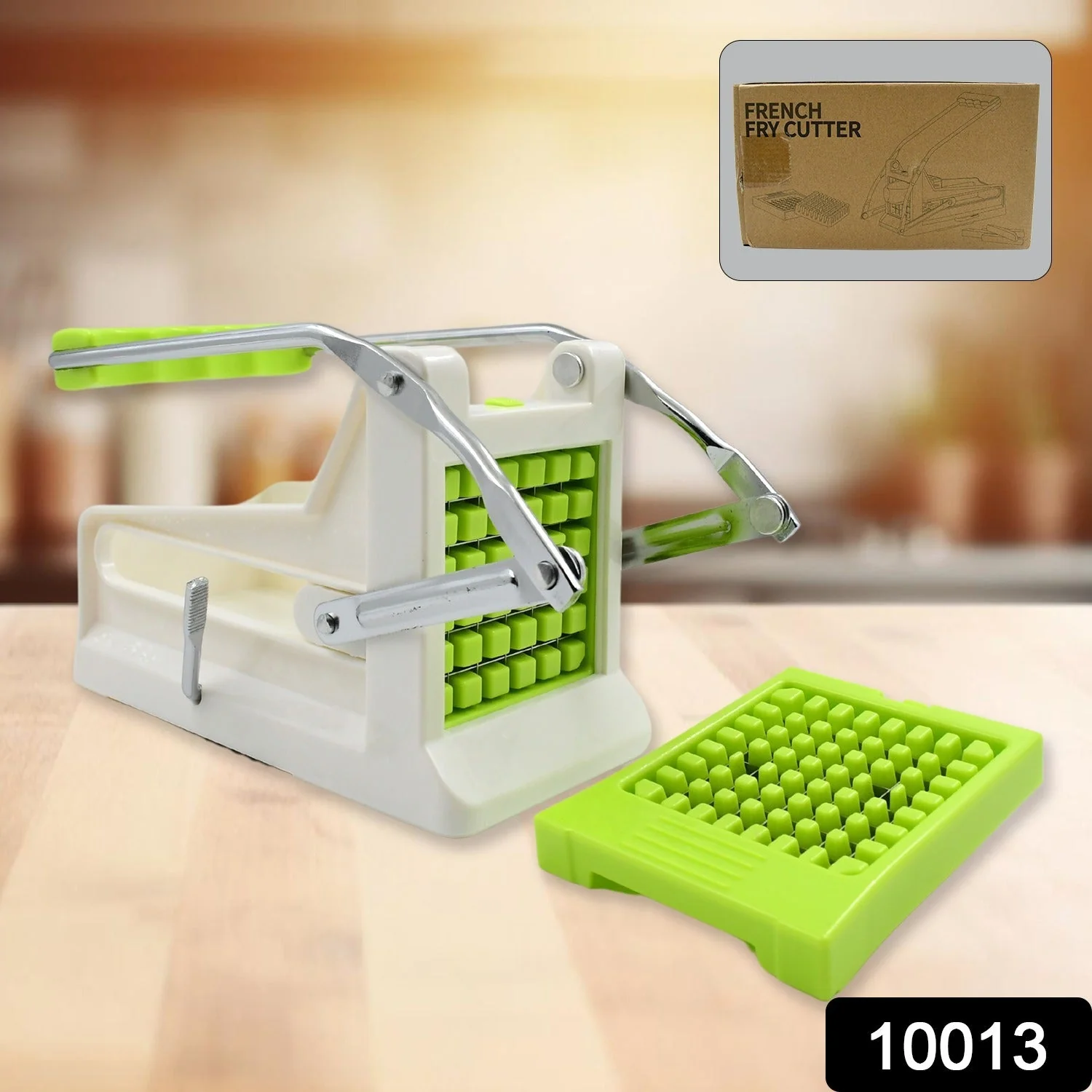 French Fry Cutter Stainless Steel Vegetable & Potato Slicer (1 Pc) - Image 2