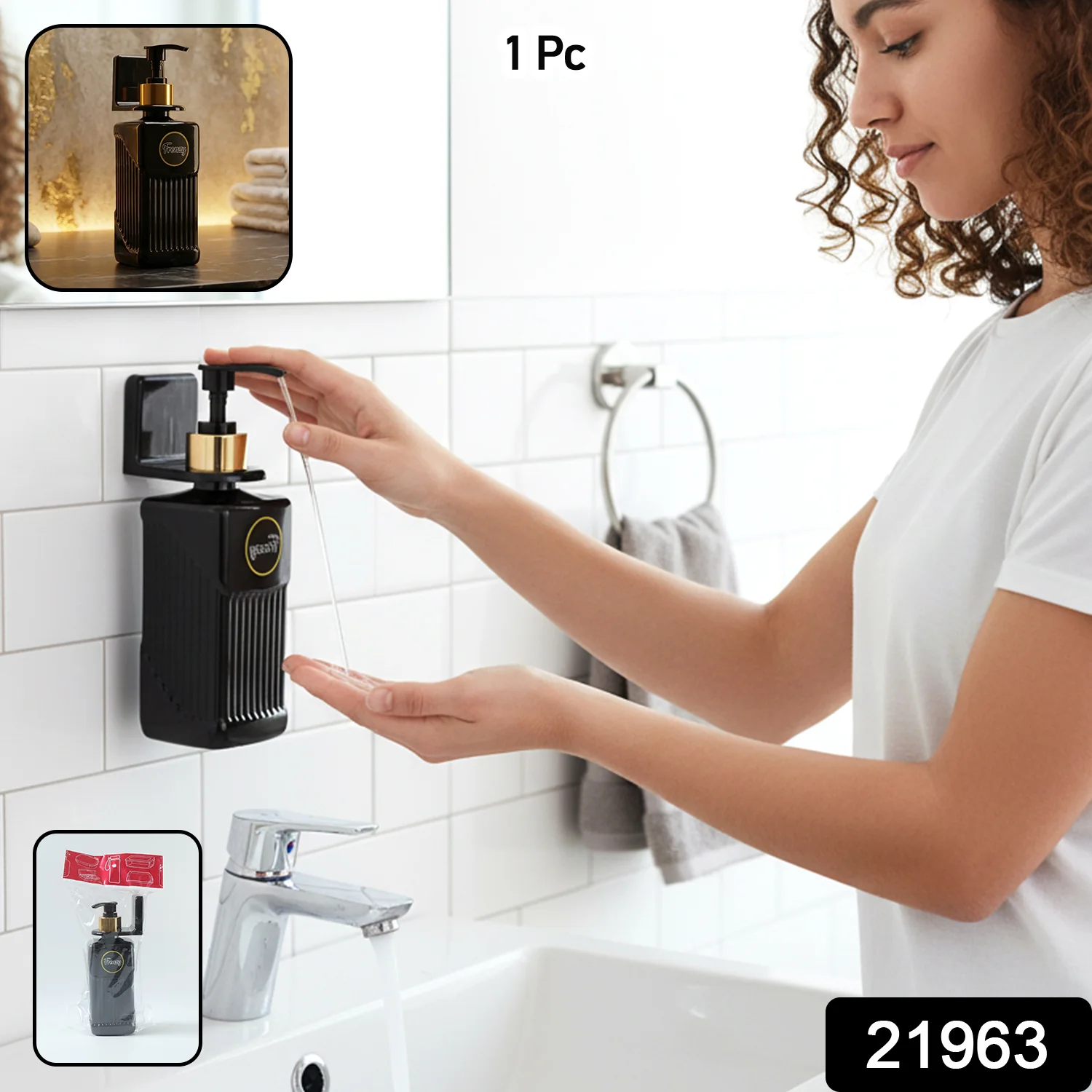 Frenzy Liquid Handwash Dispenser Bottle (1 Pc) - Image 2