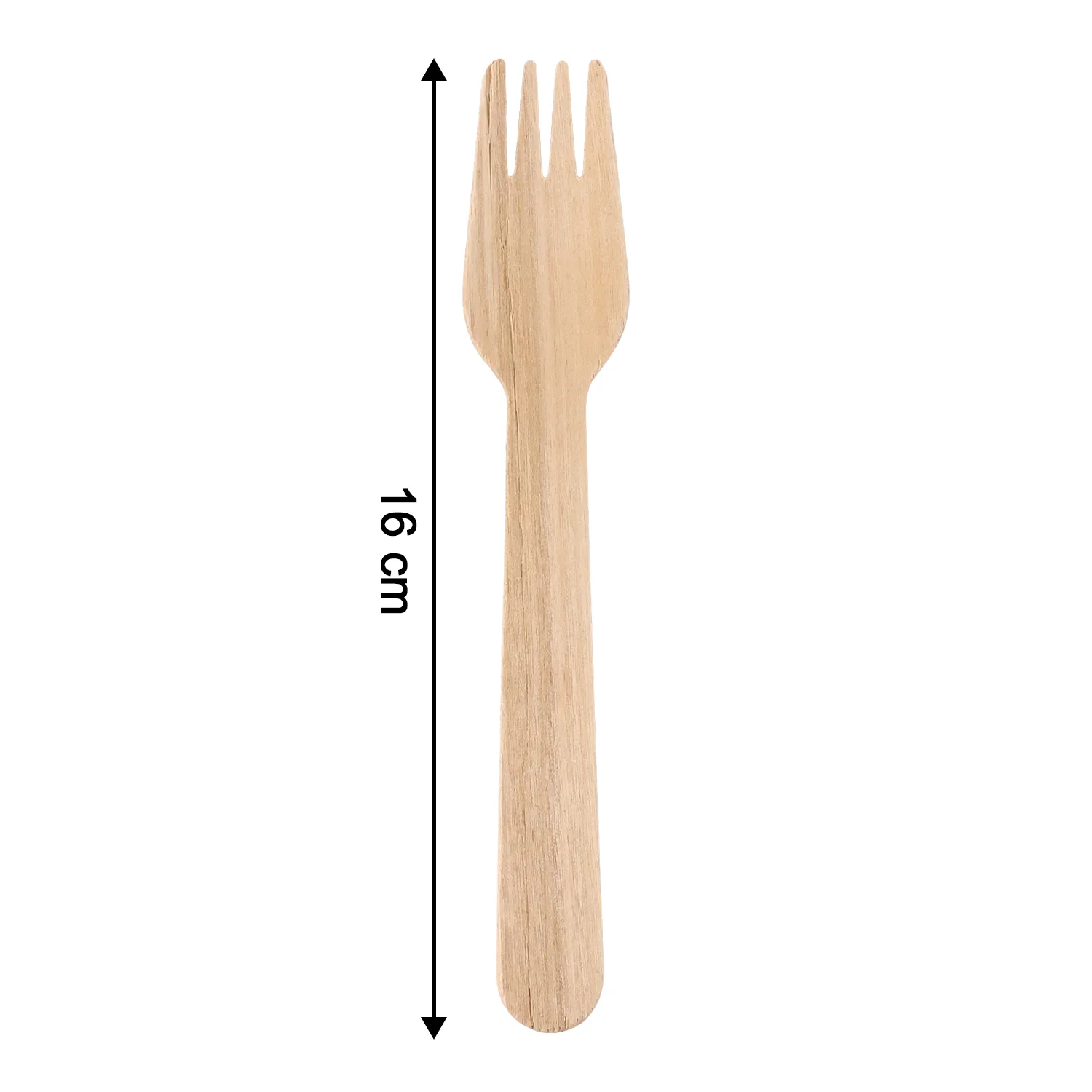 Freshee 160mm Wooden Fork – 30 Pcs Pack - Image 8
