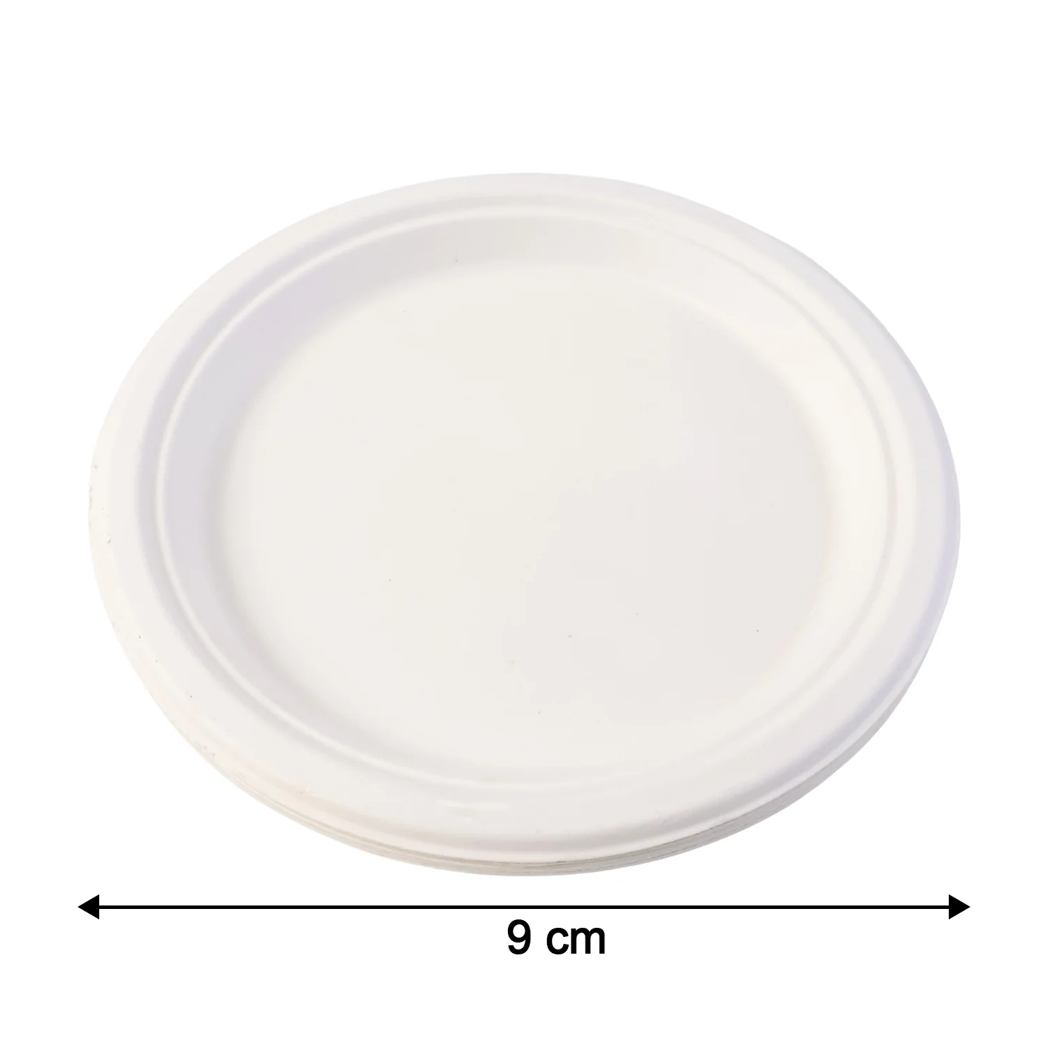 Freshee 9 Inch Compostable Bagasse Plate (10 Pc) - Image 9
