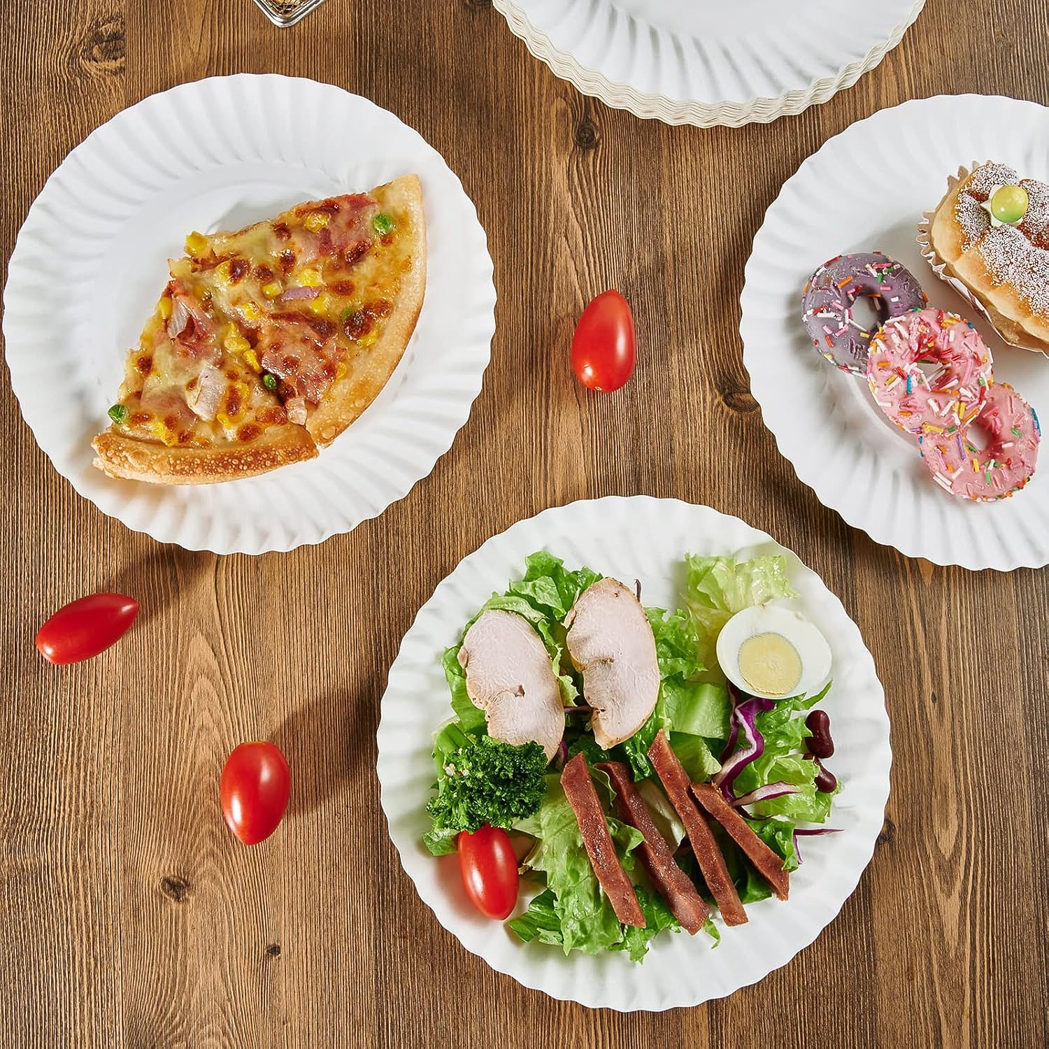 Freshee 9 Inch Round Compostable Paper Plate – 25 Pcs Pack - Image 9