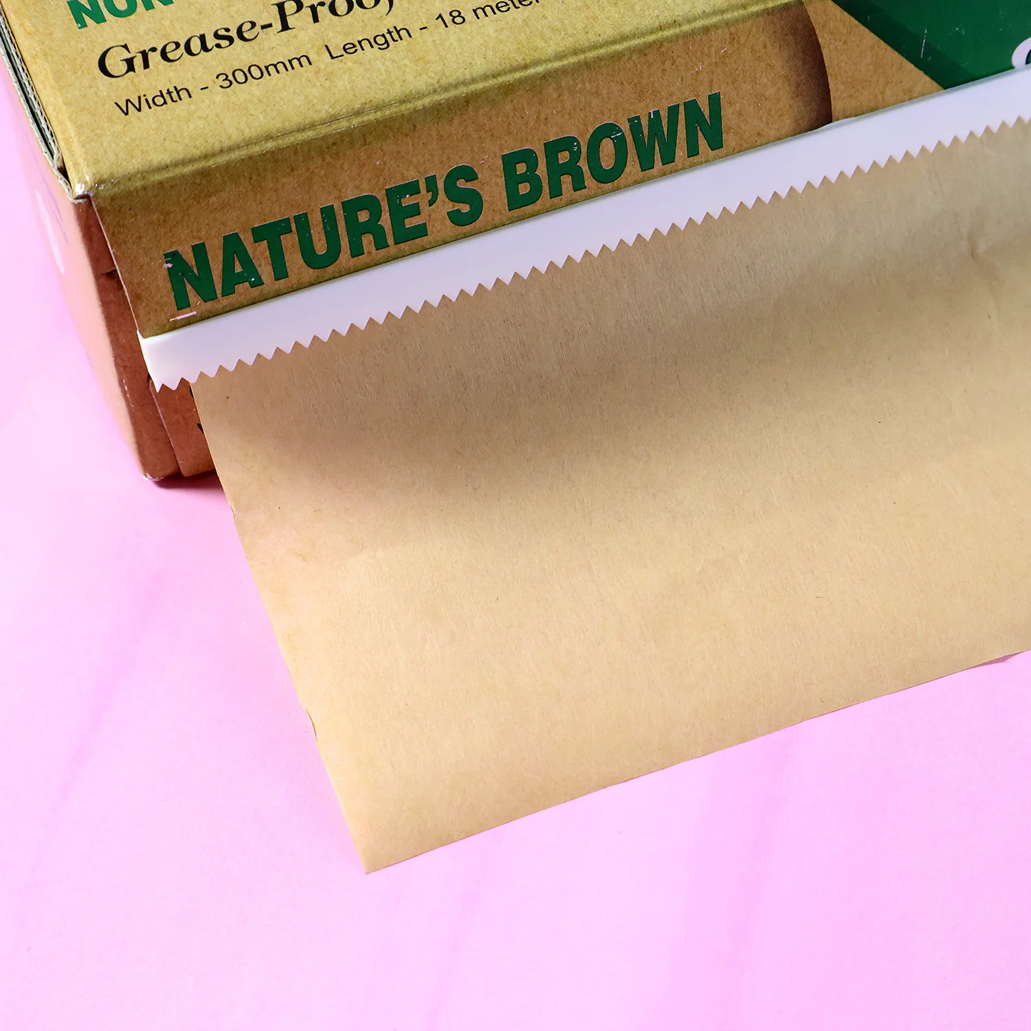 Freshee Nature’s Brown Non-Stick Food Paper 18 Meter + 2 Meter Free (Total 20 Meter) - Image 6