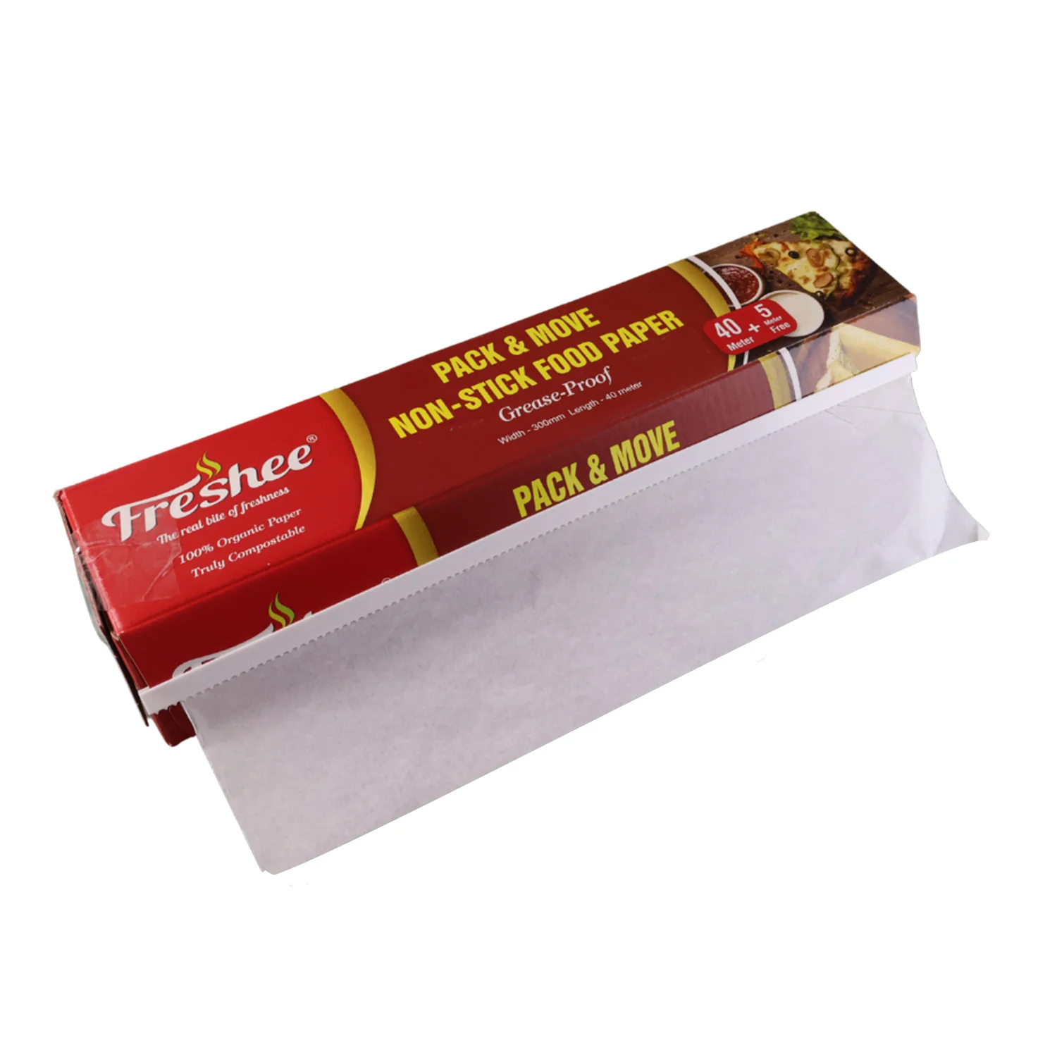 Freshee Pack & Move Non-Stick Food Paper 40 Meter + 5 Meter Free (Total 45 Meter) - Image 5