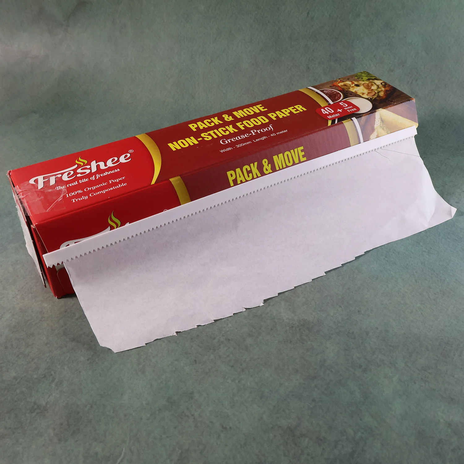 Freshee Pack & Move Non-Stick Food Paper 40 Meter + 5 Meter Free (Total 45 Meter) - Image 7