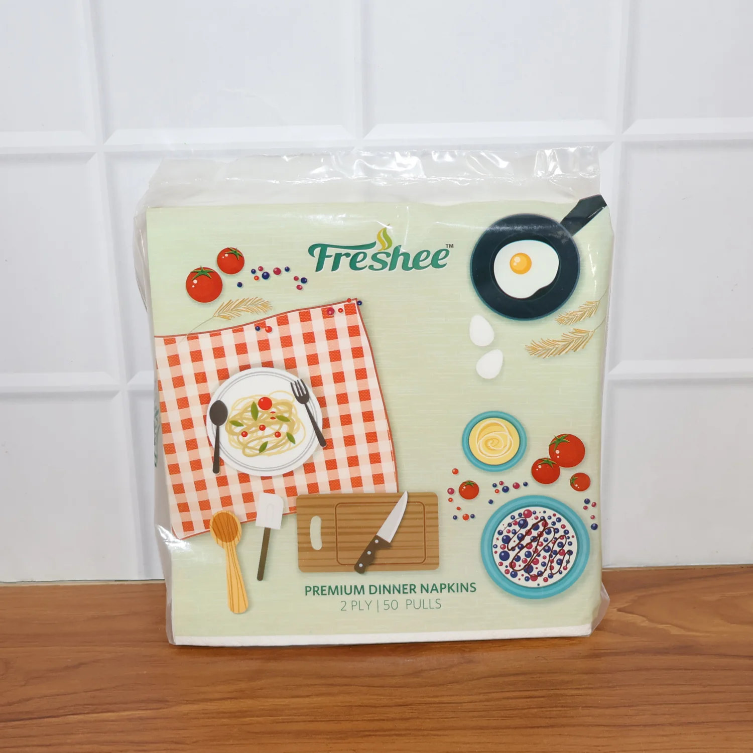 Freshee Premium Dinner Napkins — 50 Pc Pack (40 × 40 cm) - Image 8