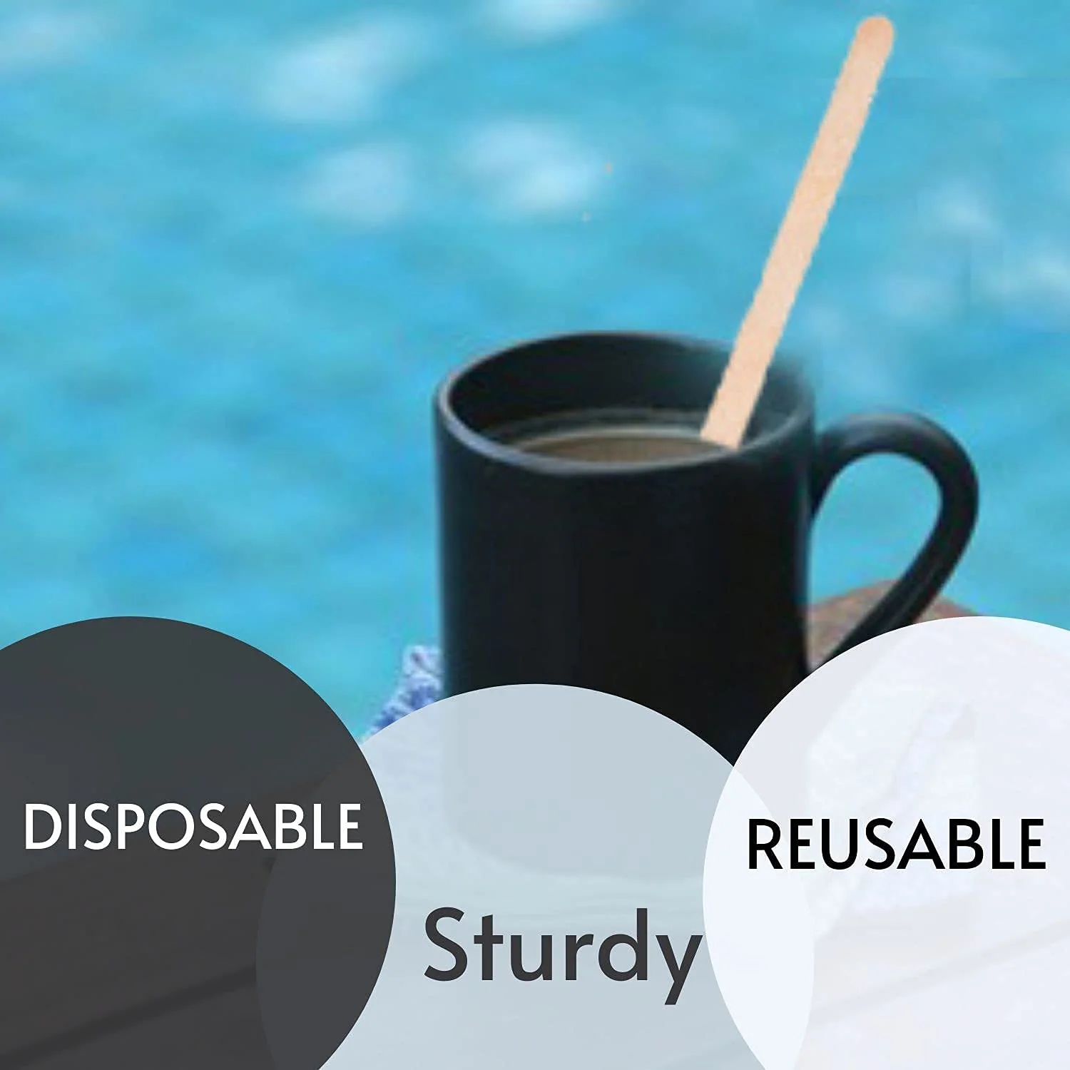 Freshee Wooden Coffee Stirrers 140×5×1 mm – 30 Pcs Pack - Image 10