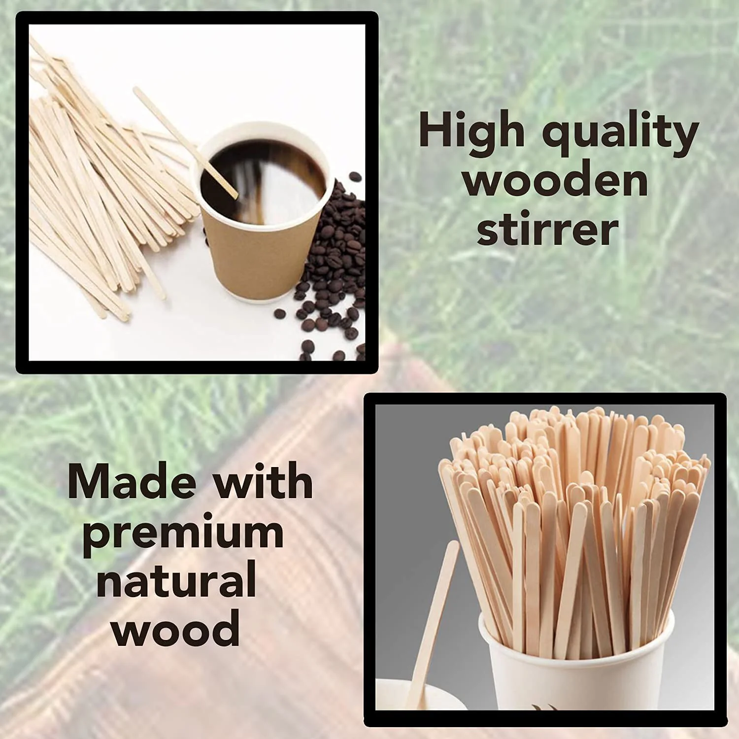 Freshee Wooden Coffee Stirrers 140×5×1 mm – 30 Pcs Pack - Image 7