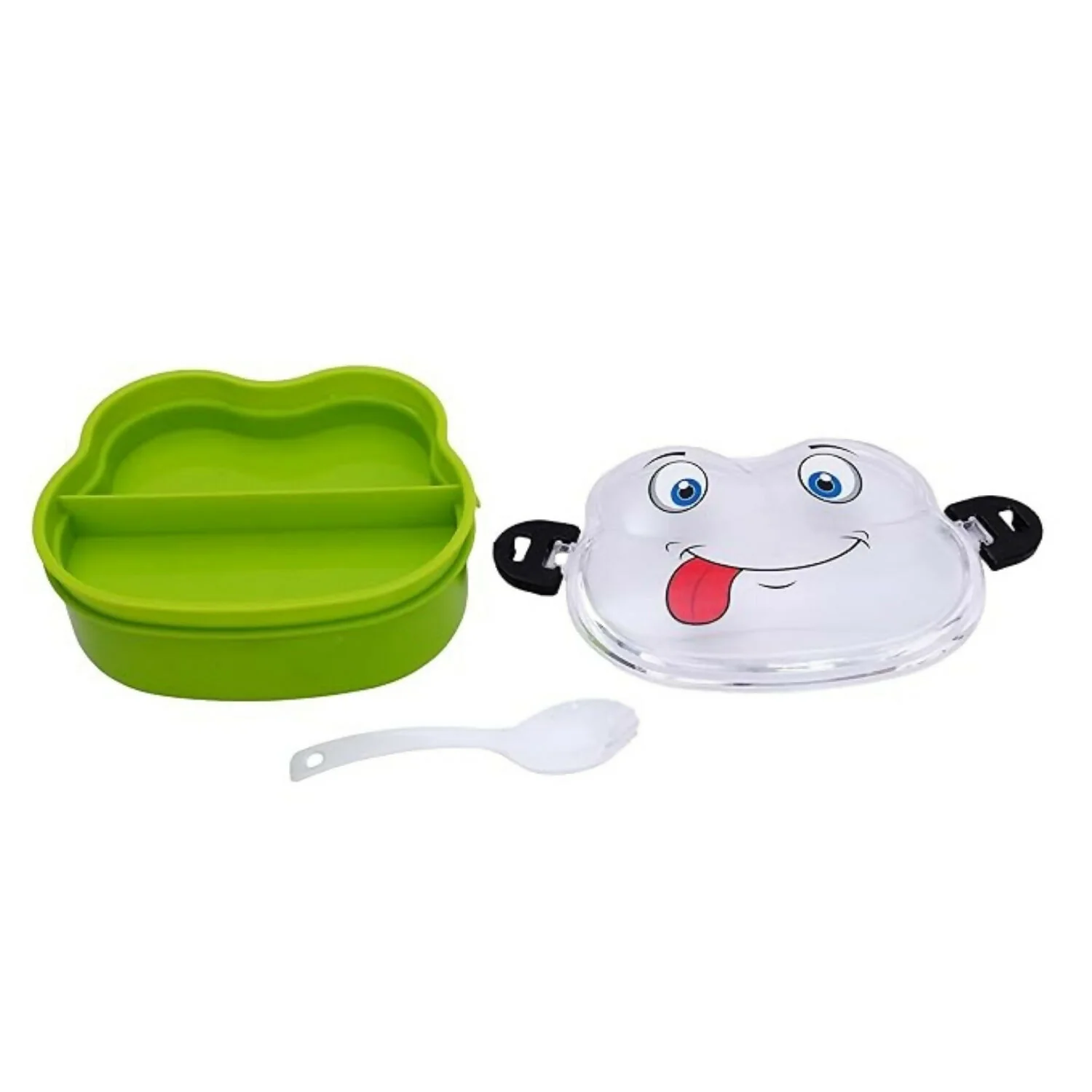 Froggy Shaped Double Layer Lunch Box for Kids - Image 2