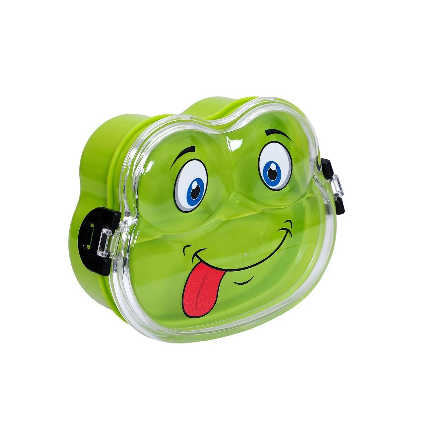 Froggy Shaped Double Layer Lunch Box for Kids - Image 3