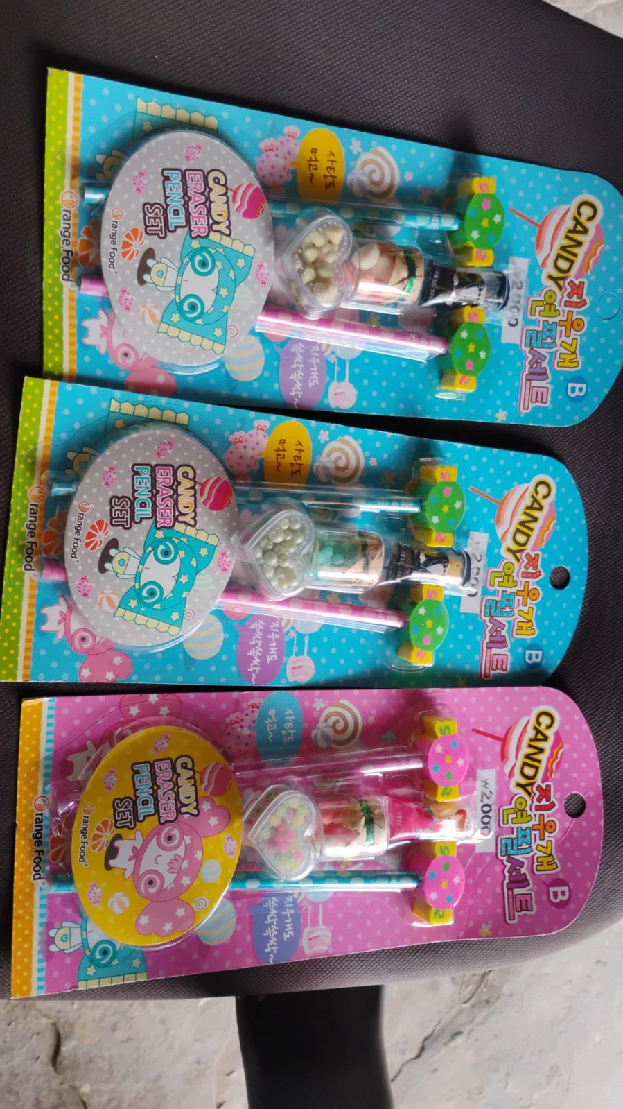 Fun Candy Design Pencil Set with Accessories (1 Set / Mix Design) - Image 10