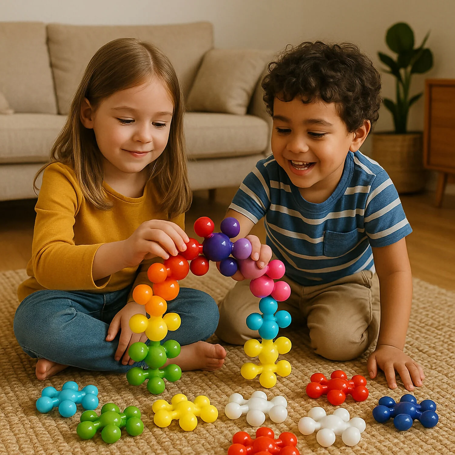 Funskool Giggles Star Links Plus – 24 Pieces Educational Building Toy Set for Kids - Image 6