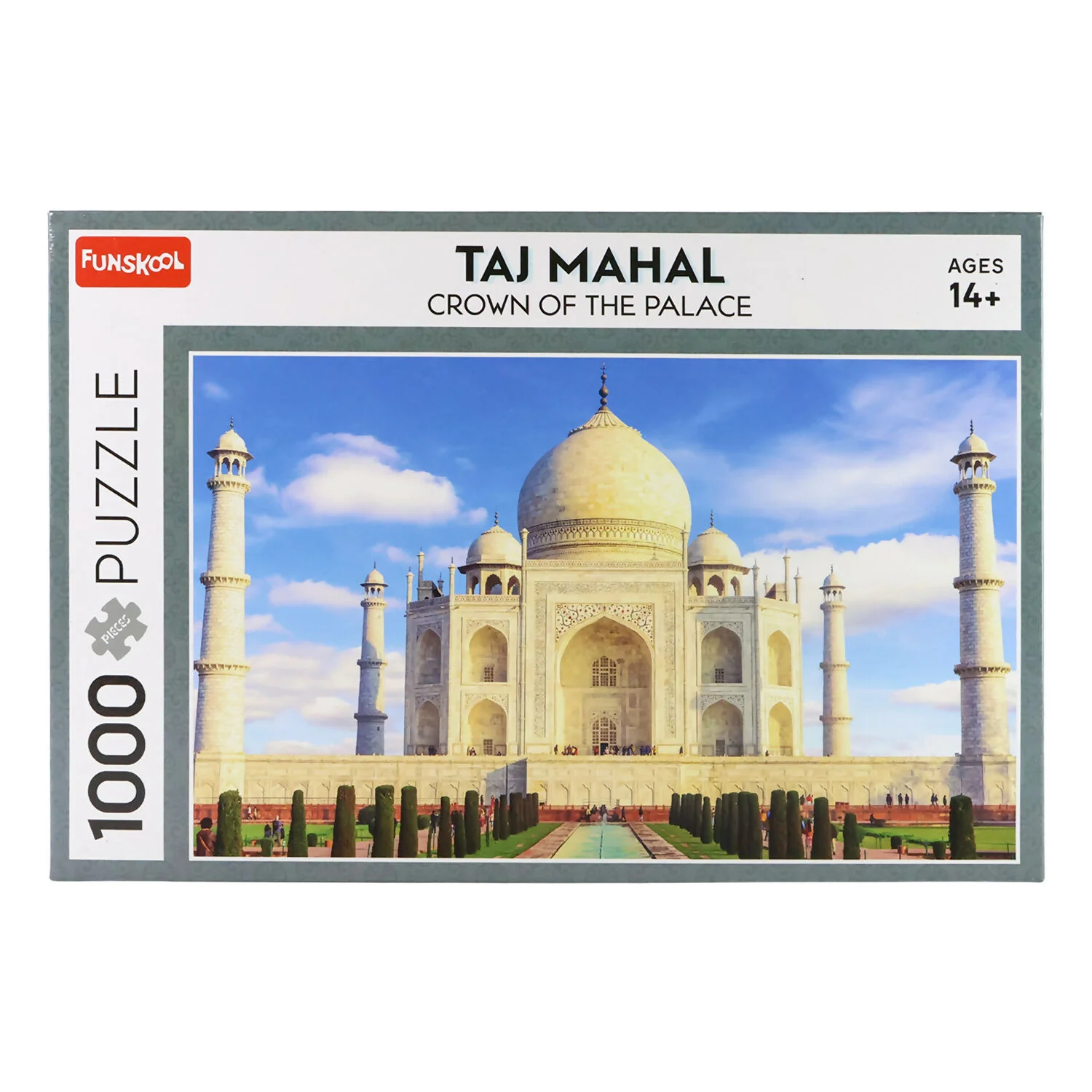 Funskool Taj Mahal Crown of the Palace – 1000 Pieces Jigsaw Puzzle for Adults & Teens - Image 5