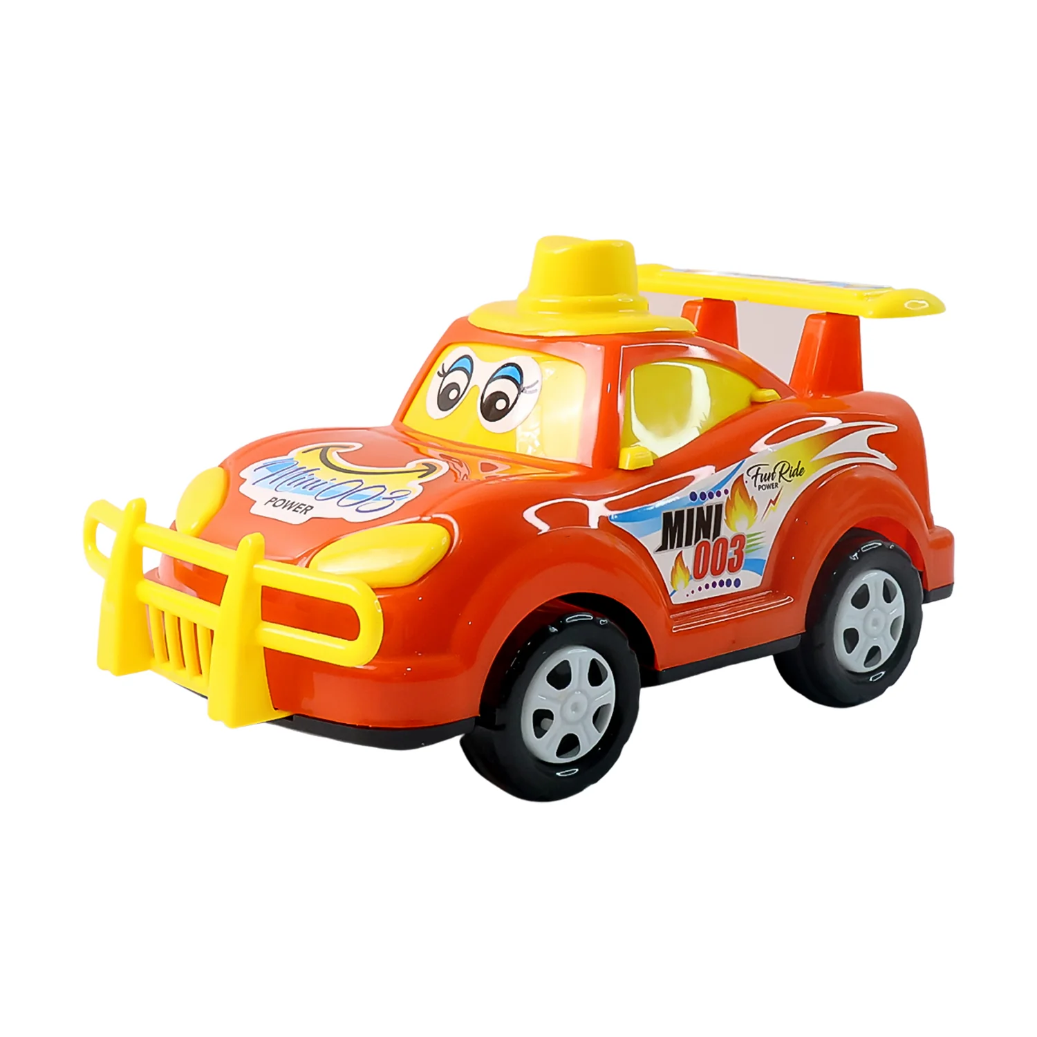 Funwoods Friction-Powered Cartoon Racing Car Toy - (1 Pc) - Image 10