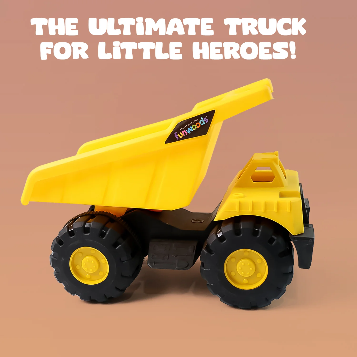 Funwoods Friction-Powered Dump Truck Toy - (1 Pc) - Image 6