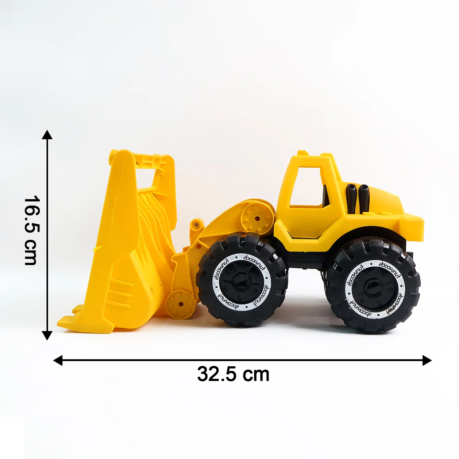 Funwoods Friction-Powered Front Loader / Bulldozer Toy - (1 Pc) - Image 8