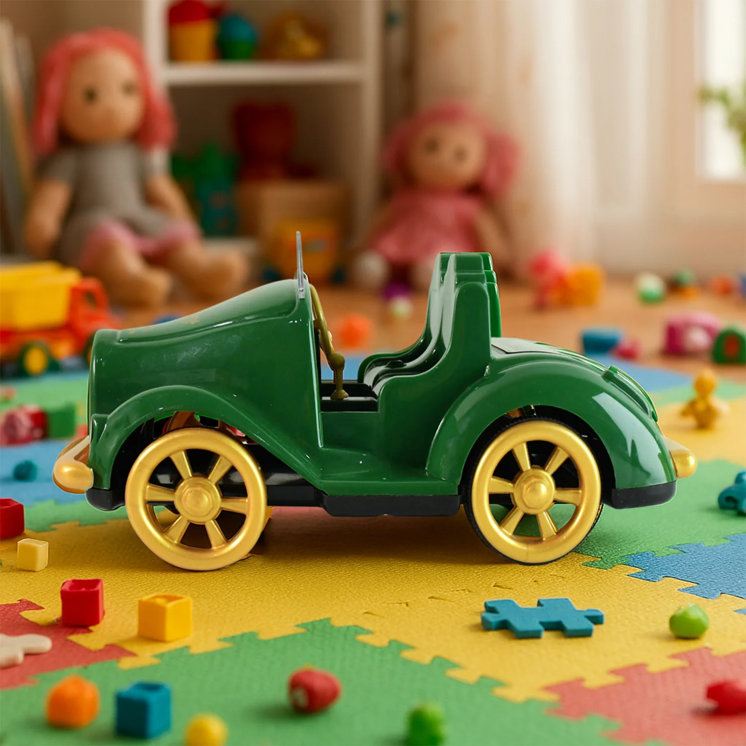 Funwoods Friction-Powered Vintage Car Toy - (1 Pc) - Image 10