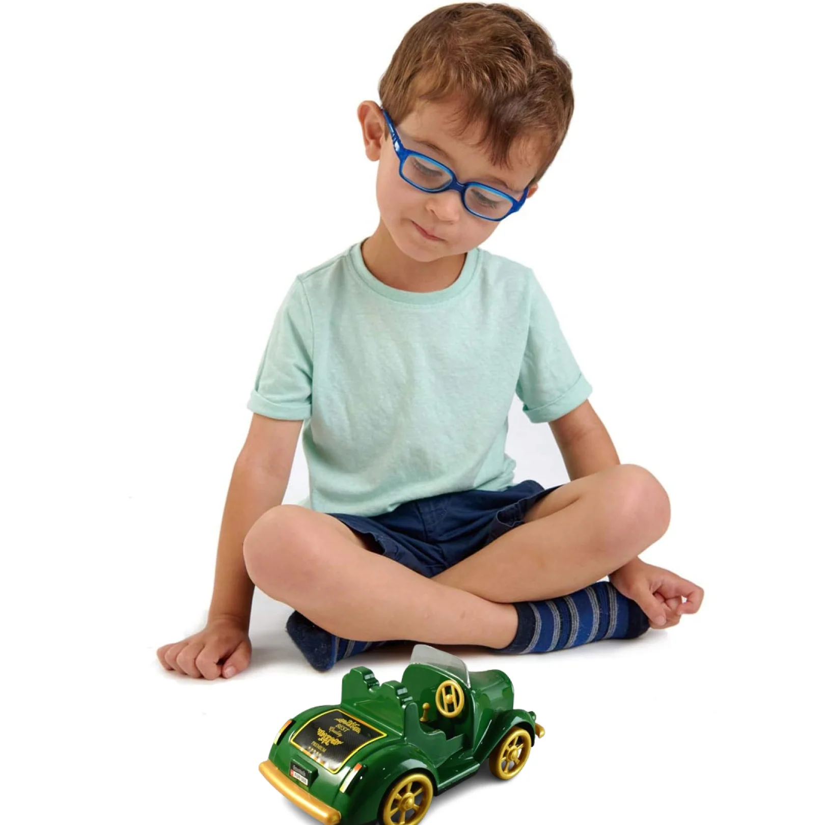 Funwoods Friction-Powered Vintage Car Toy - (1 Pc) - Image 3