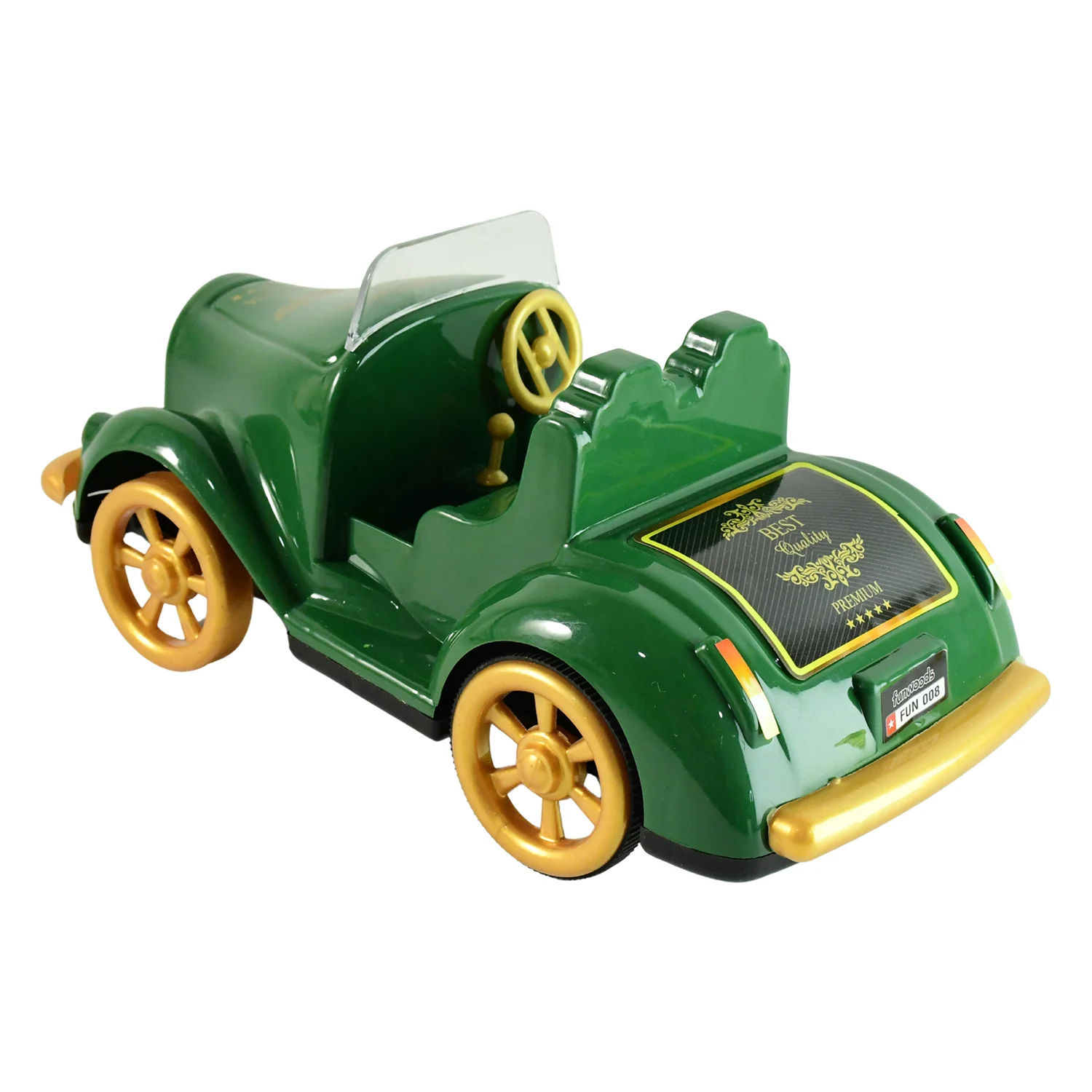 Funwoods Friction-Powered Vintage Car Toy - (1 Pc) - Image 9