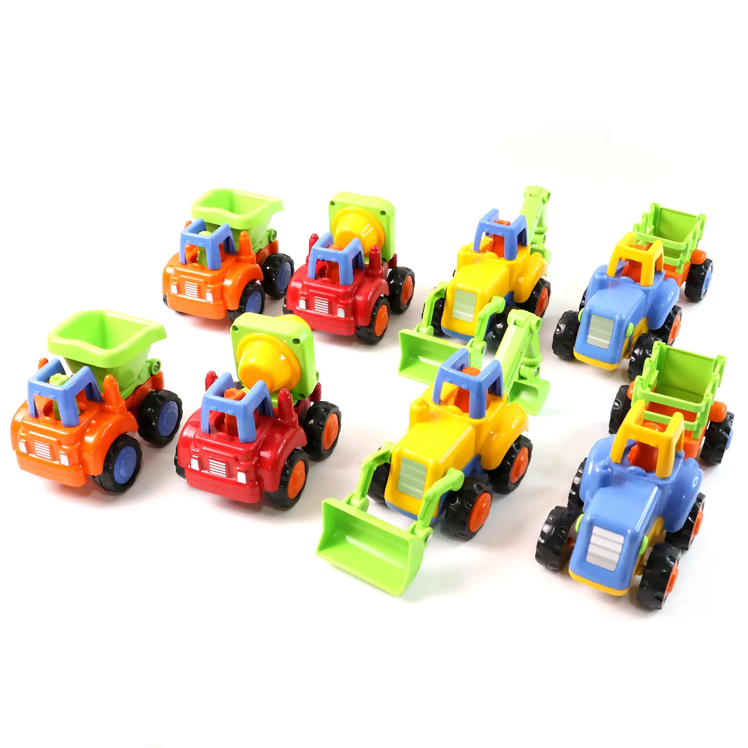 Funwoods Itsy Bitsy Construction Vehicle Toy Set for Kids - (8 Pc) - Image 5