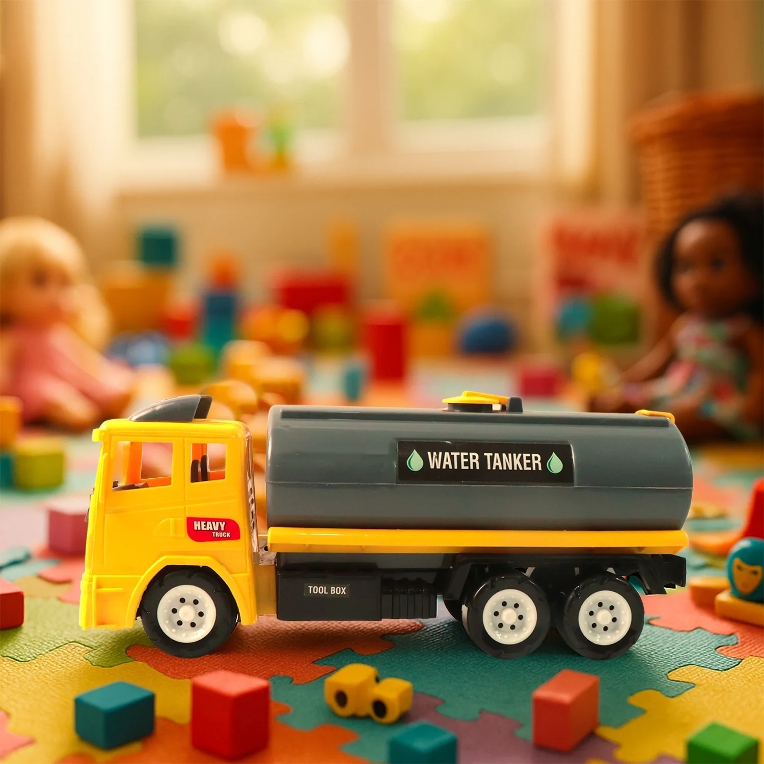 Funwoods Water Tanker Toy Truck - (1 Pc) - Image 4