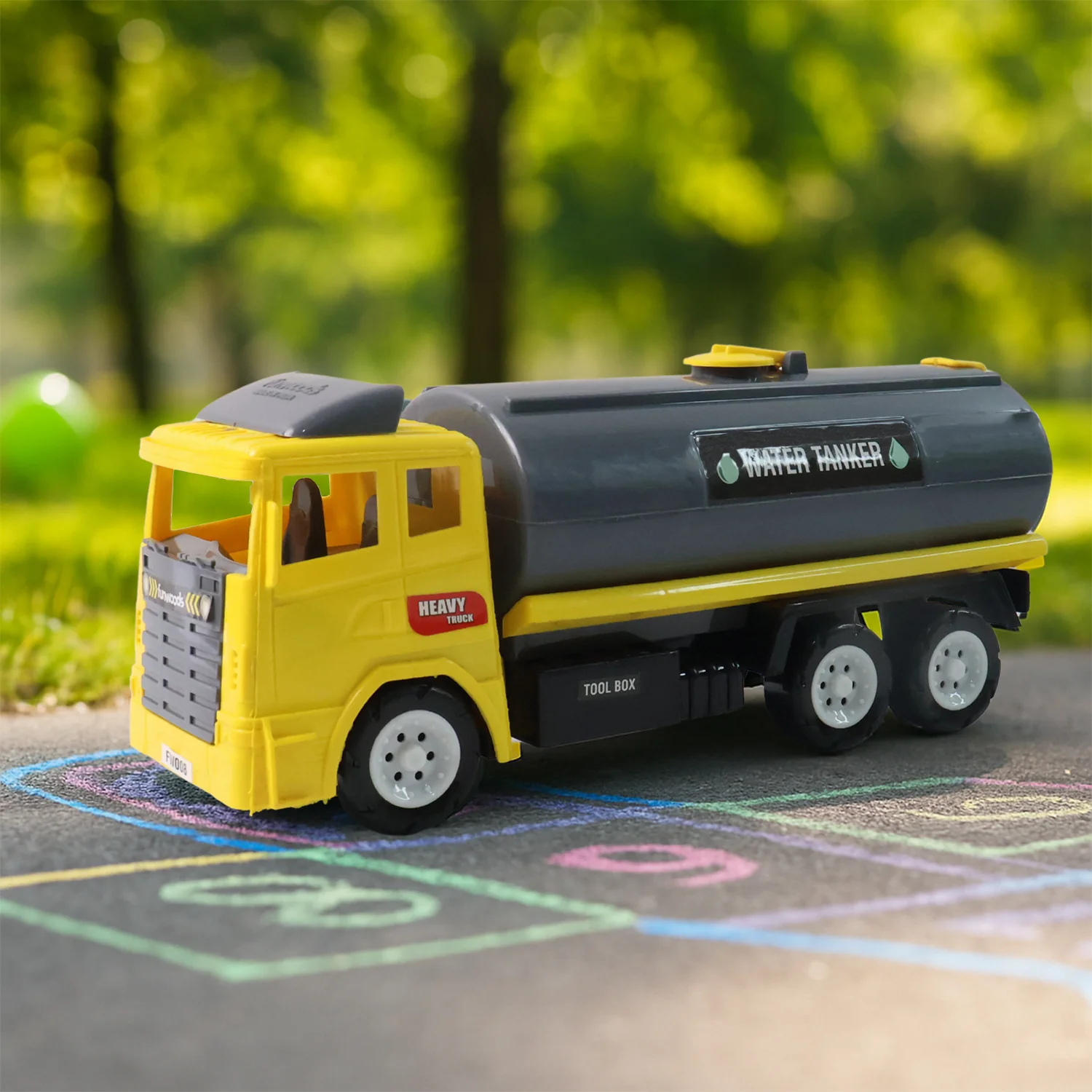 Funwoods Water Tanker Toy Truck - (1 Pc) - Image 6