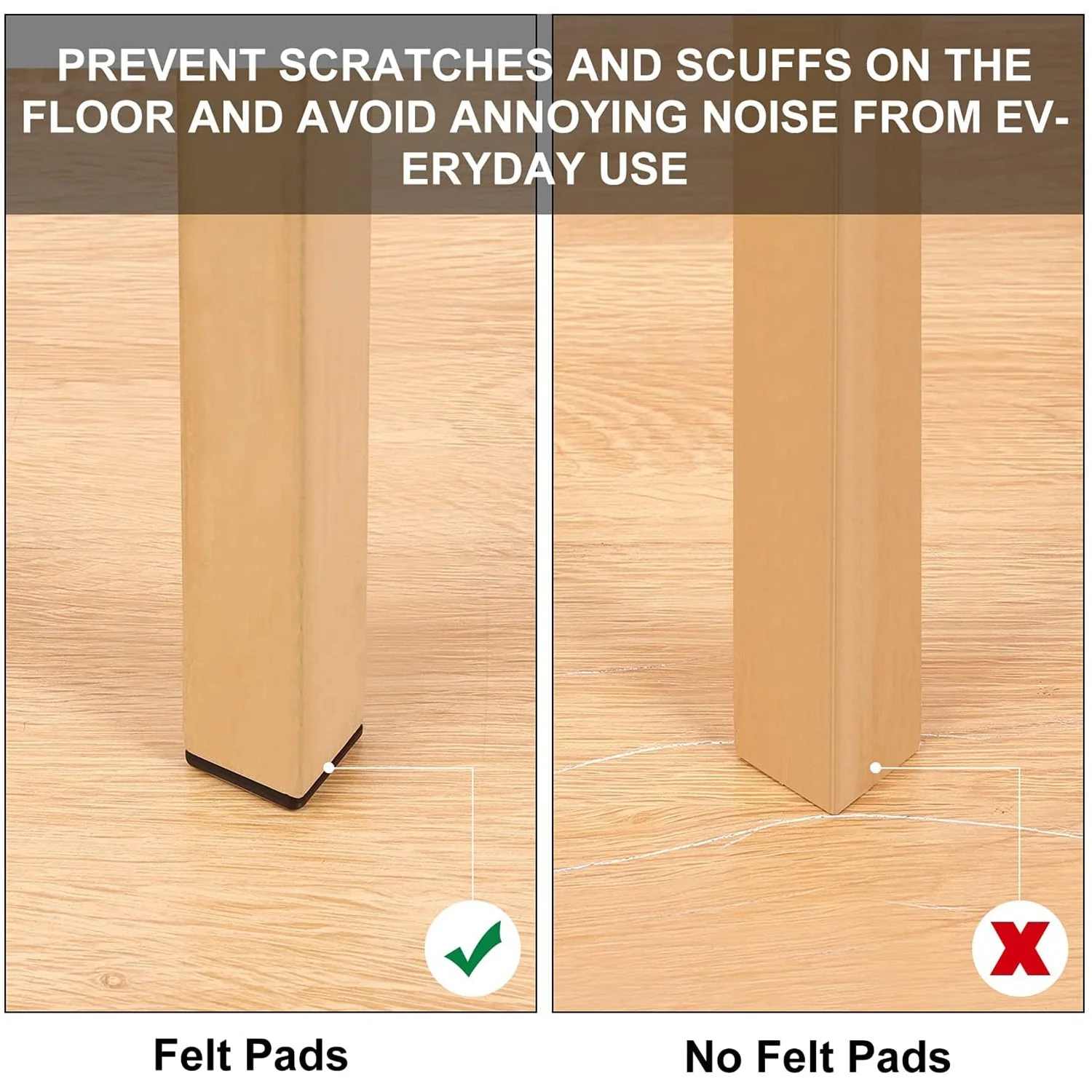 Furniture Protection Pad Furniture Anti Slip Floor Protection (9 Pcs Set) - Image 7