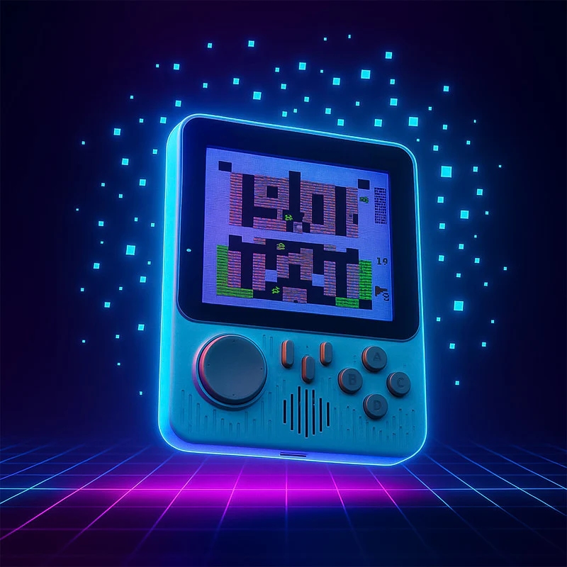 GameGear Retro Handheld Game Console - Image 2