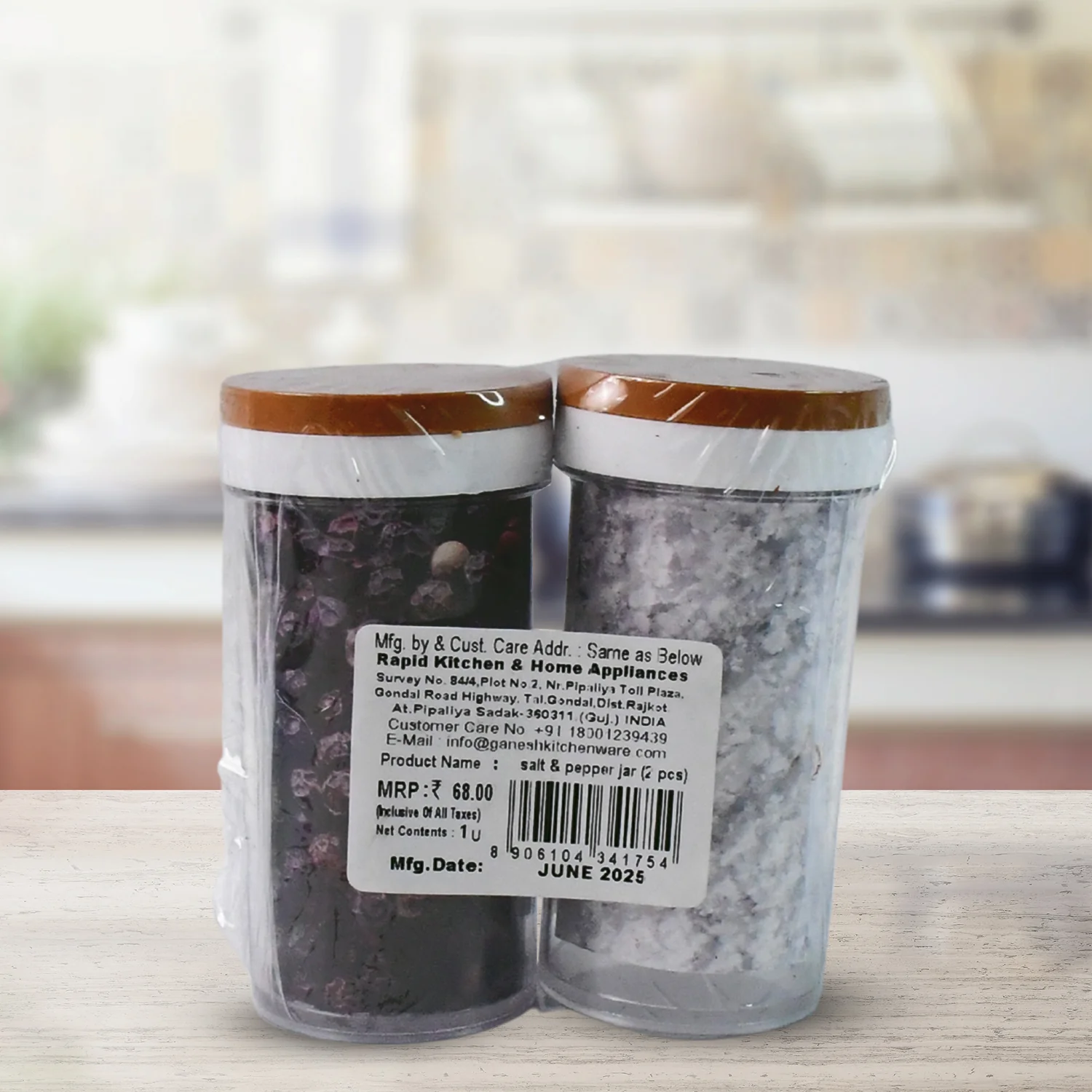 Ganesh Airtight Transparent Kitchen Storage Container Jar Set (2 Pc) - Image 8