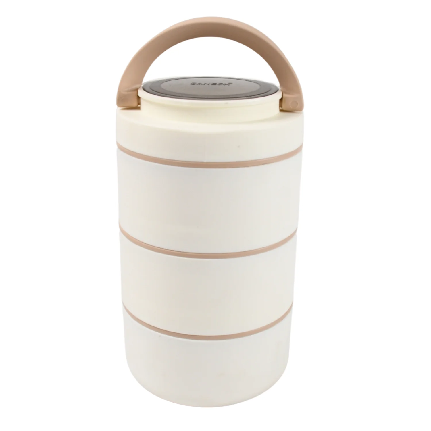 Ganesh Smart Stack 3 Layer Portable Lunch Box  for Office, School, Picnic (3 Layer) - Image 10