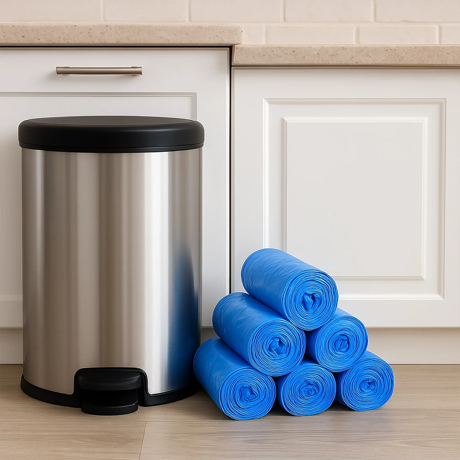 High-Quality Garbage Bags 50x60 cm (5 Pc) - Image 3