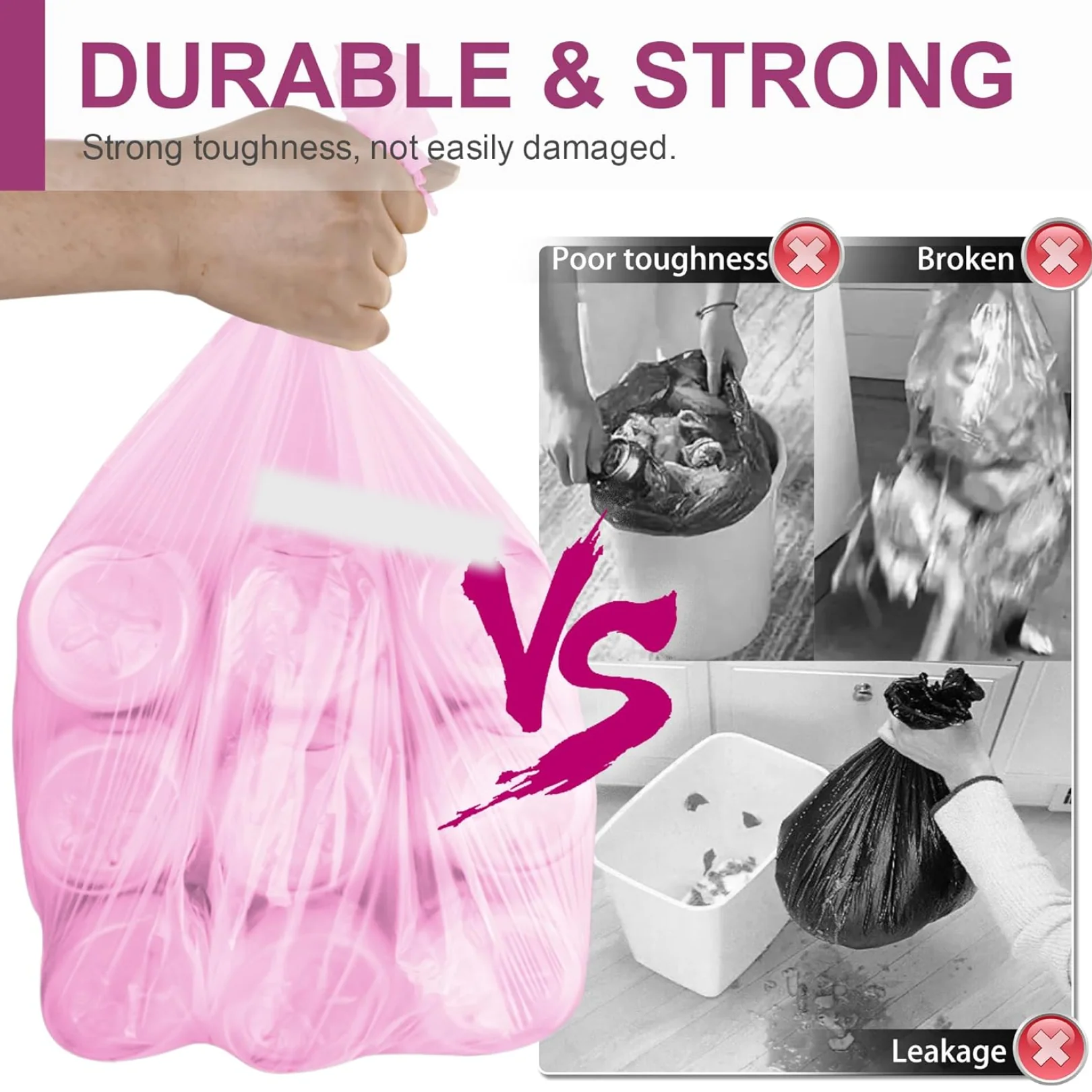 Garbage Bags Roll 45 x 45 cm (1 Pc / Mix Color) - Image 5