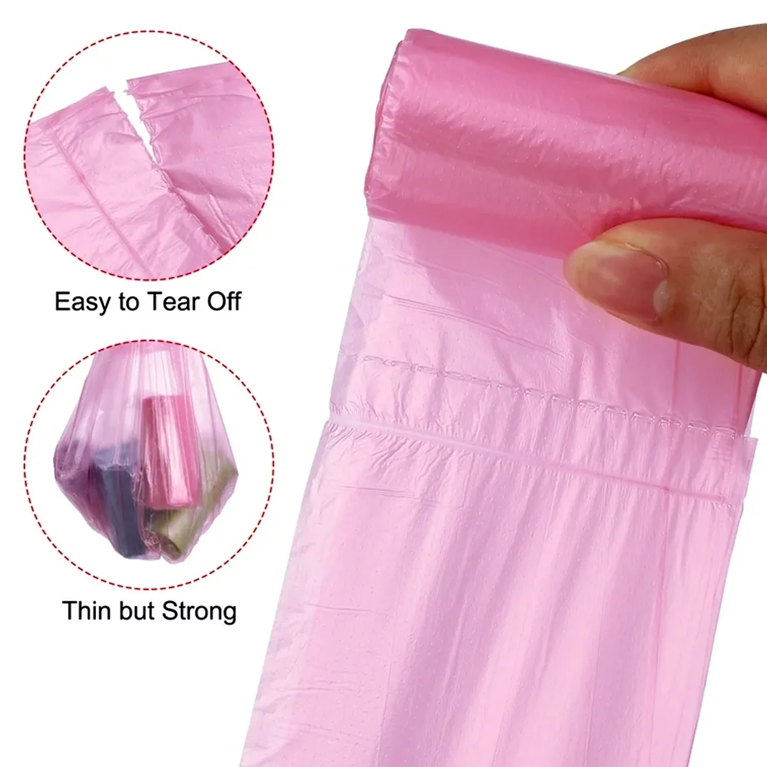 Garbage Bags Roll 45 x 45 cm (1 Pc / Mix Color) - Image 6