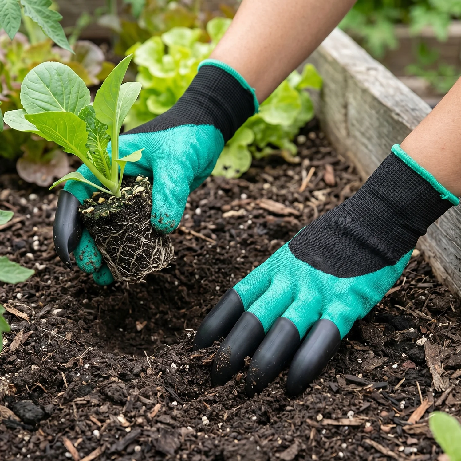 Garden Farming Gloves (1  Pair) - Image 4