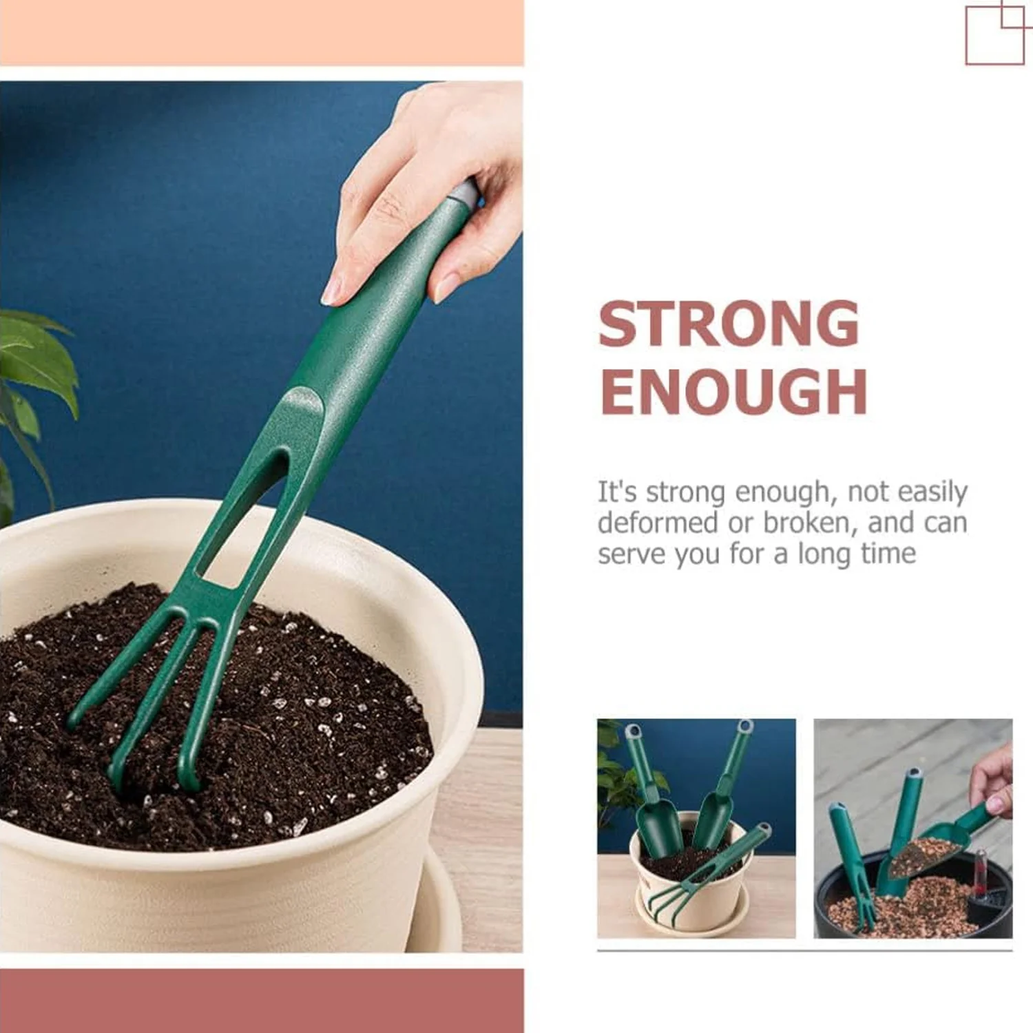 Heavy Duty Garden Trowel – Mini Gardening Tool for Digging, Planting & Potting - Image 7