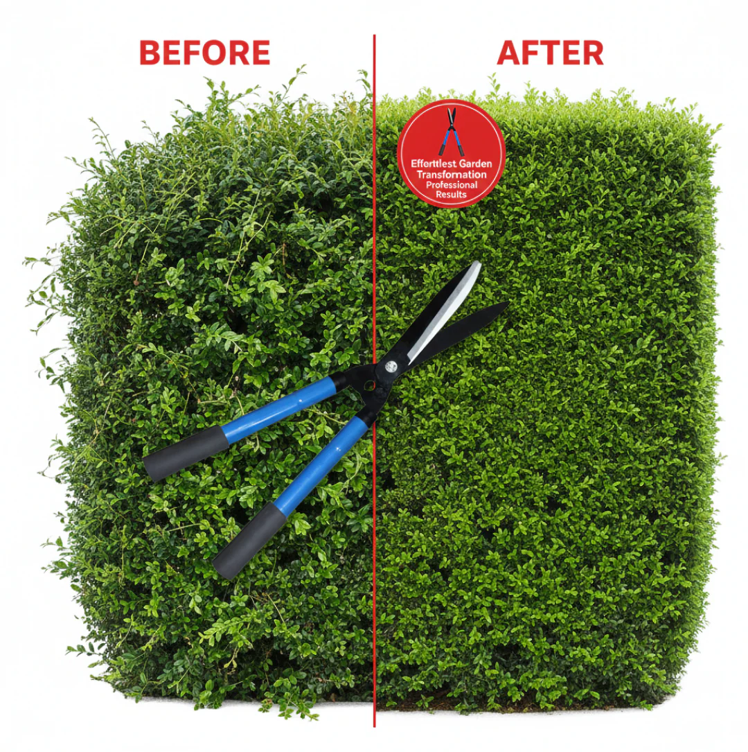 Gardening Tools - Duty Hedge Shear Adjustable Garden Scissor with Comfort Grip - Image 5