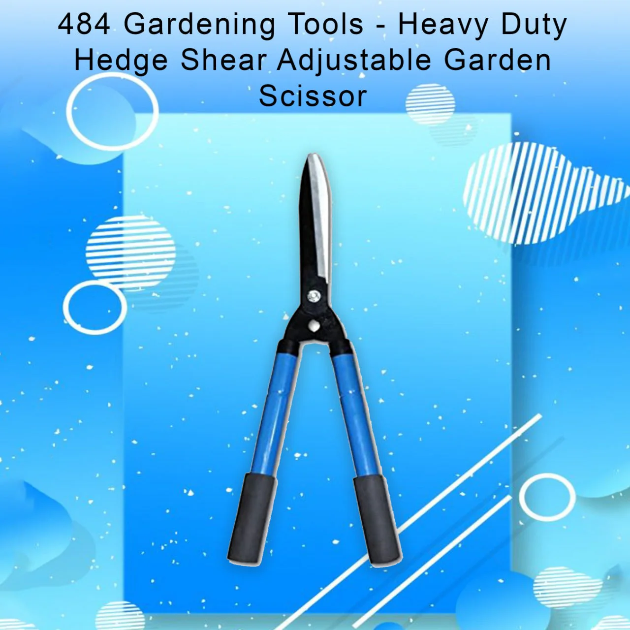 Gardening Tools - Duty Hedge Shear Adjustable Garden Scissor with Comfort Grip - Image 9