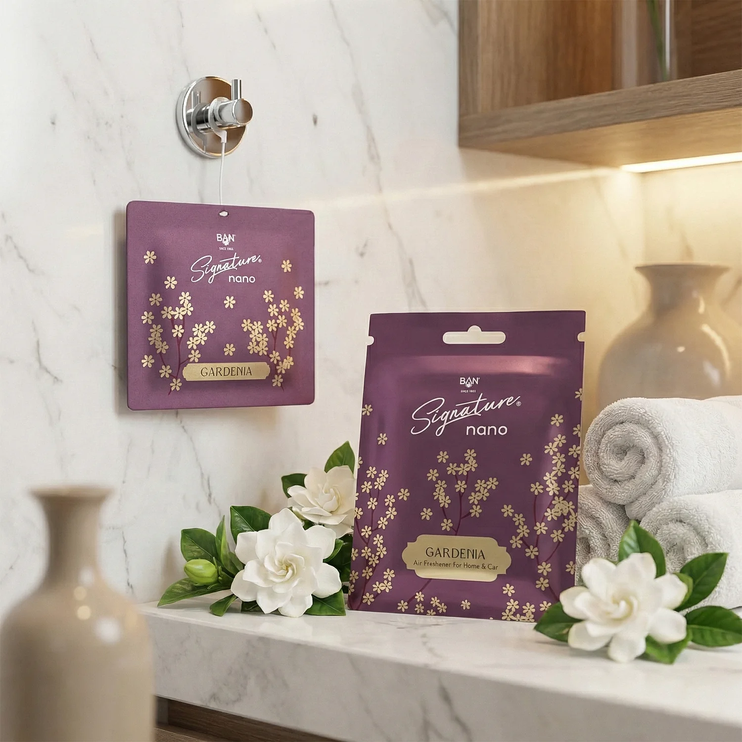 Gardenia Fragrance Hanging Air Freshener Sachet (Mix fragrance / 1 Pc / 10g) - Image 7