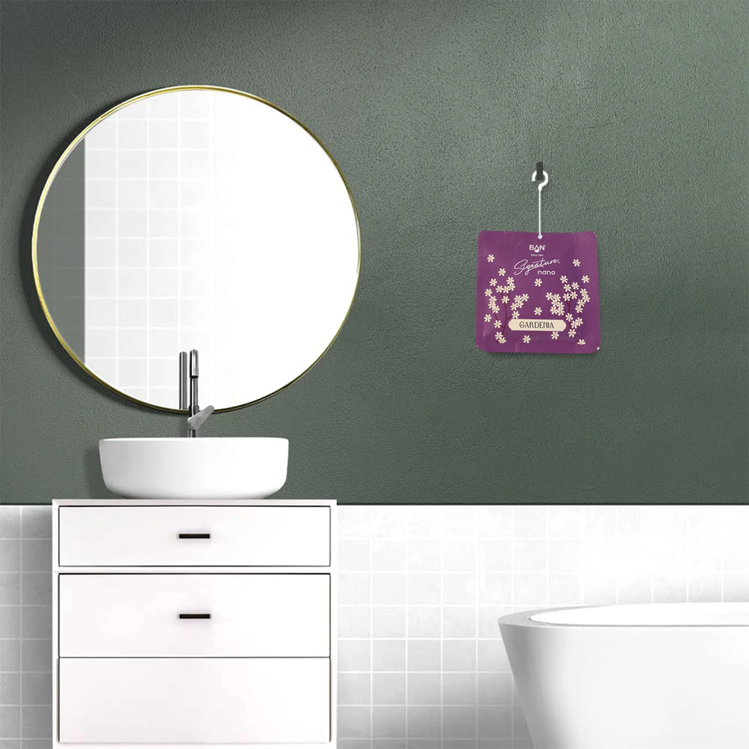 Gardenia Fragrance Hanging Air Freshener Sachet (Mix fragrance / 1 Pc / 10g) - Image 8