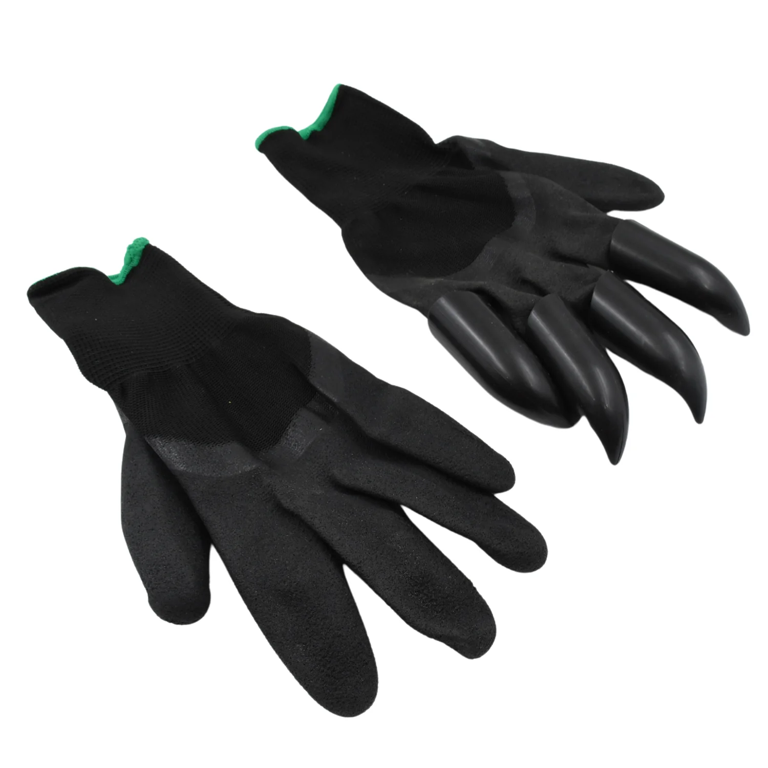 Garden Farming Gloves With Hand Fingertips & Plastic Claws (1 Pair) - Image 5