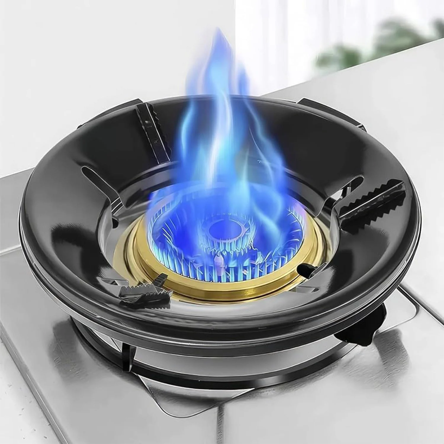 Gas Stove Flame Protector Ring (25 x 25 cm, 4 Pc) - Image 8
