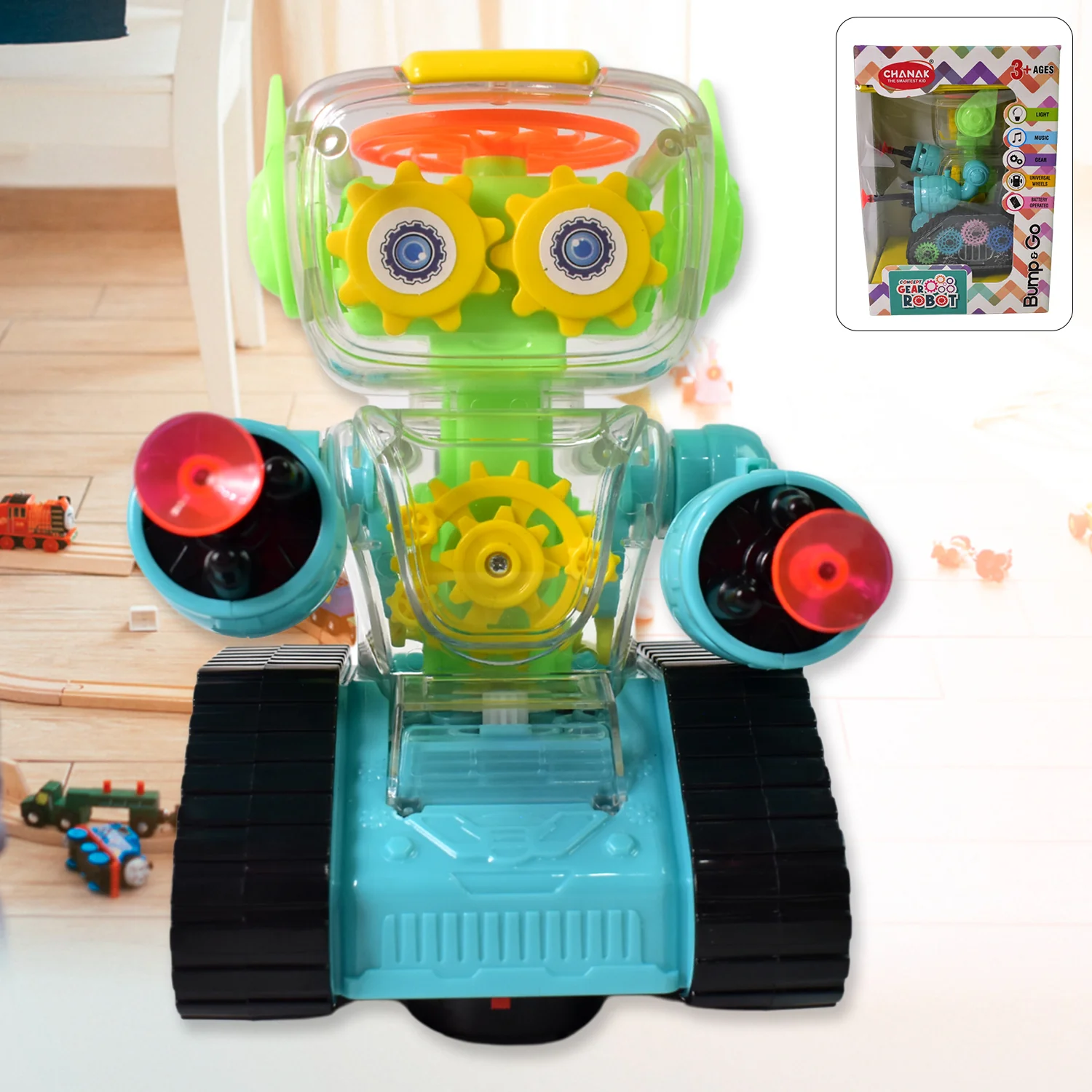 Gear Robot Car for Kids (1 Pc) - Image 3