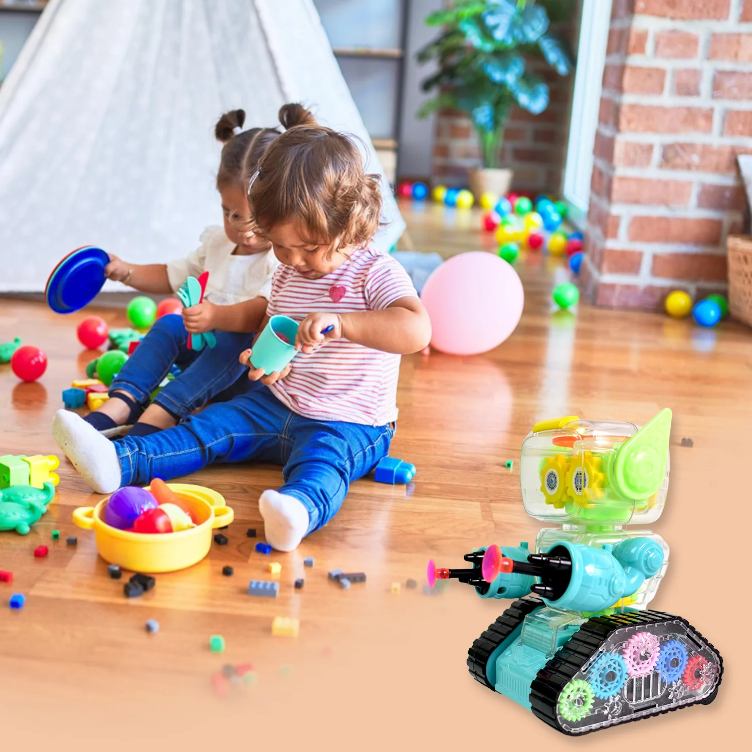 Gear Robot Car for Kids (1 Pc) - Image 5