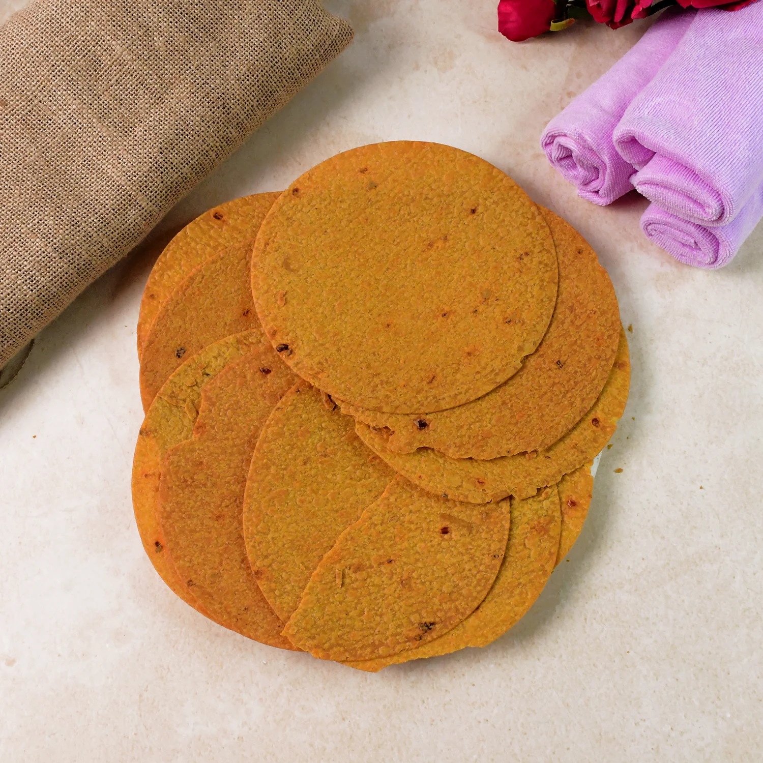 Maniarr's Gingy Bajri Khakhra Wheat Chips (180Gm) - Image 6
