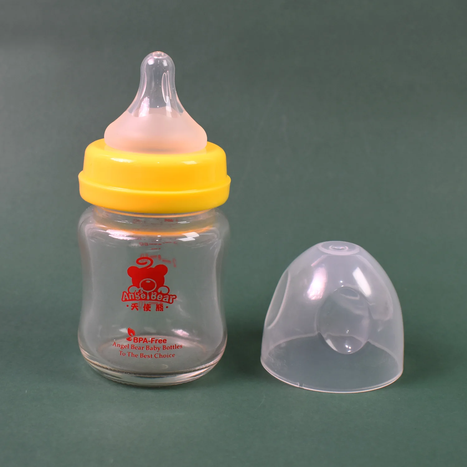 Glass Baby Feeding Bottle (120 ML / 1 Pc) - Image 3