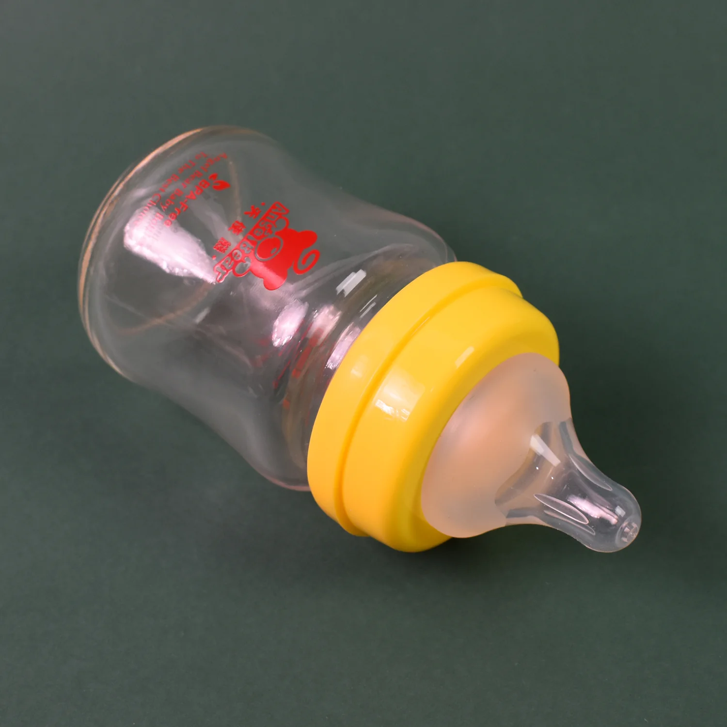 Glass Baby Feeding Bottle (120 ML / 1 Pc) - Image 4