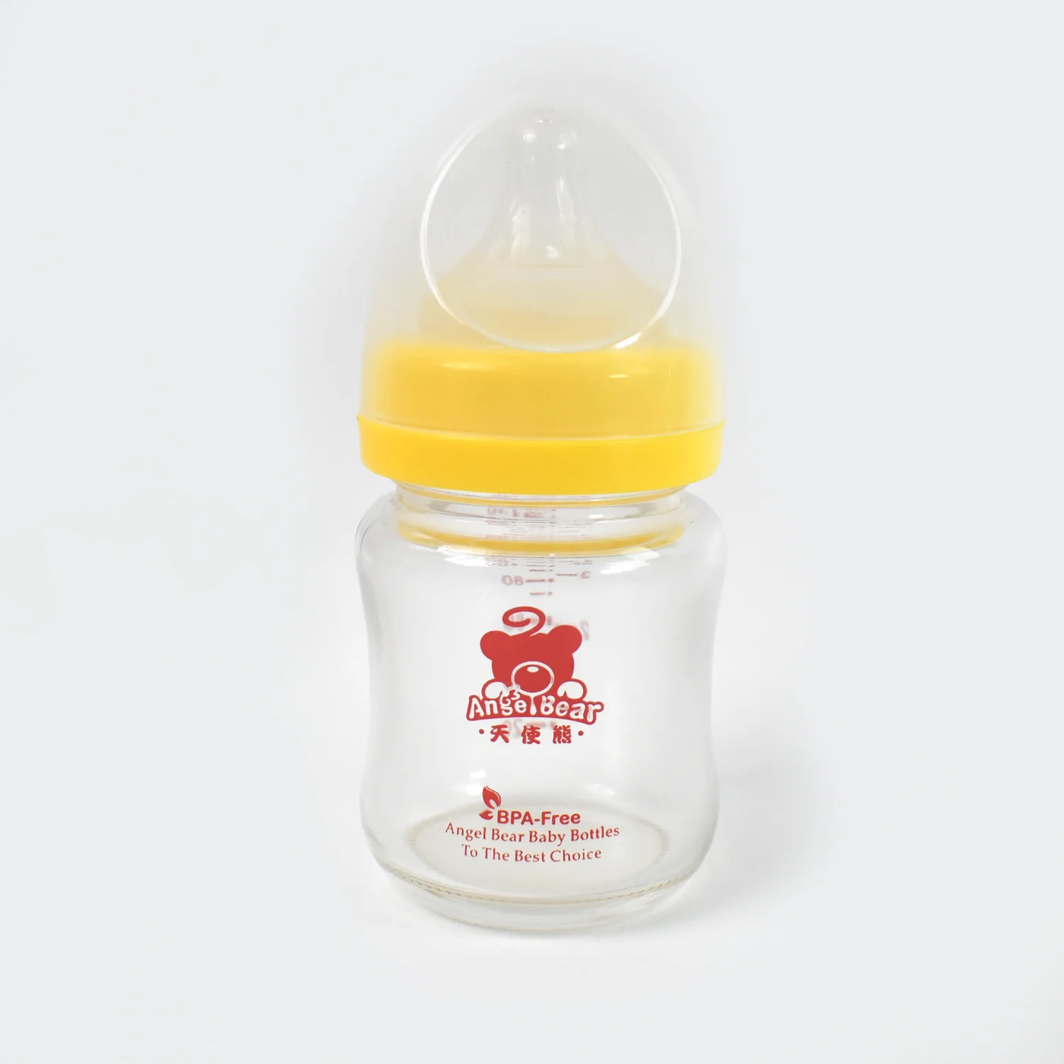Glass Baby Feeding Bottle (120 ML / 1 Pc) - Image 5