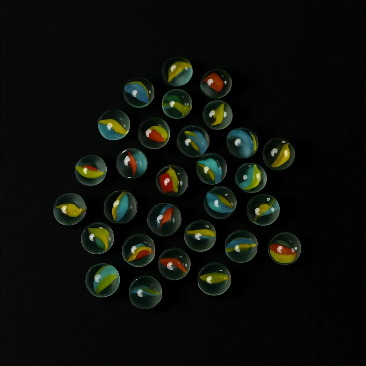 Glass Marbles for Kids Approx 35 (35 in 1) - Image 3