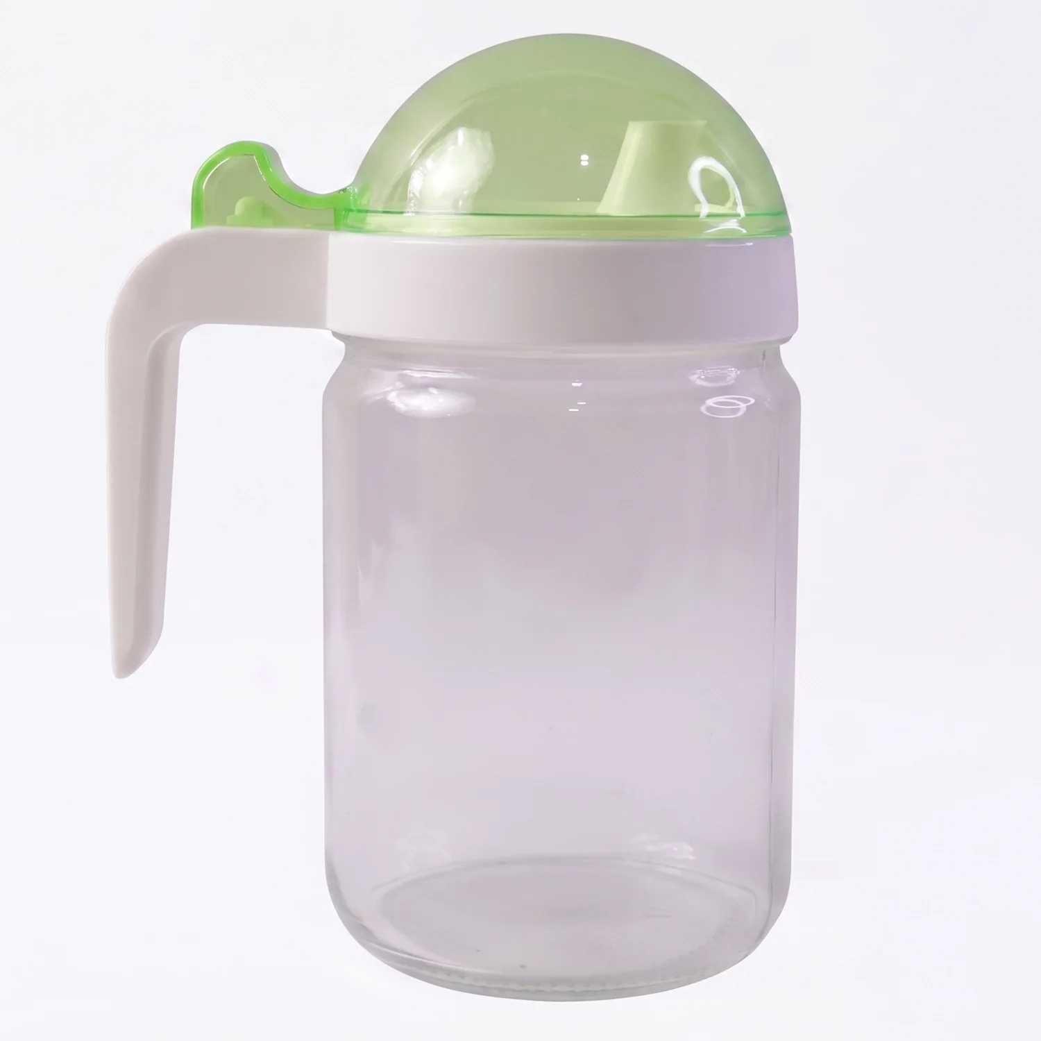 Glass Oil Bottle with Lid - 580ml Capacity, Perfect for Oil - Image 4